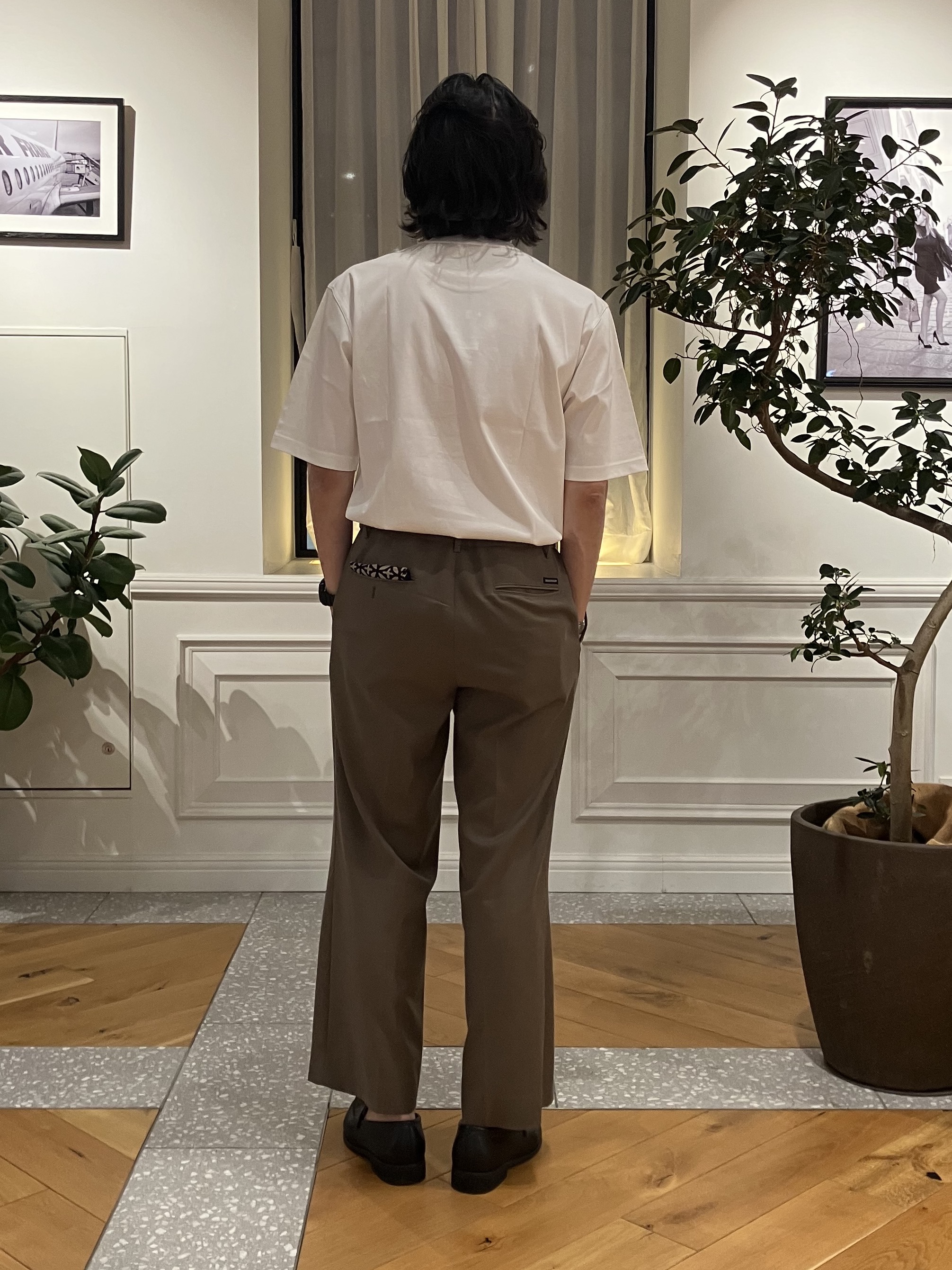 junyaさんの「DRESSTERIOR｜【接触冷感／抗菌防臭／消臭】ICE CLEAR COTTON ミサイルキャットTシャツ」を使ったコーディネート