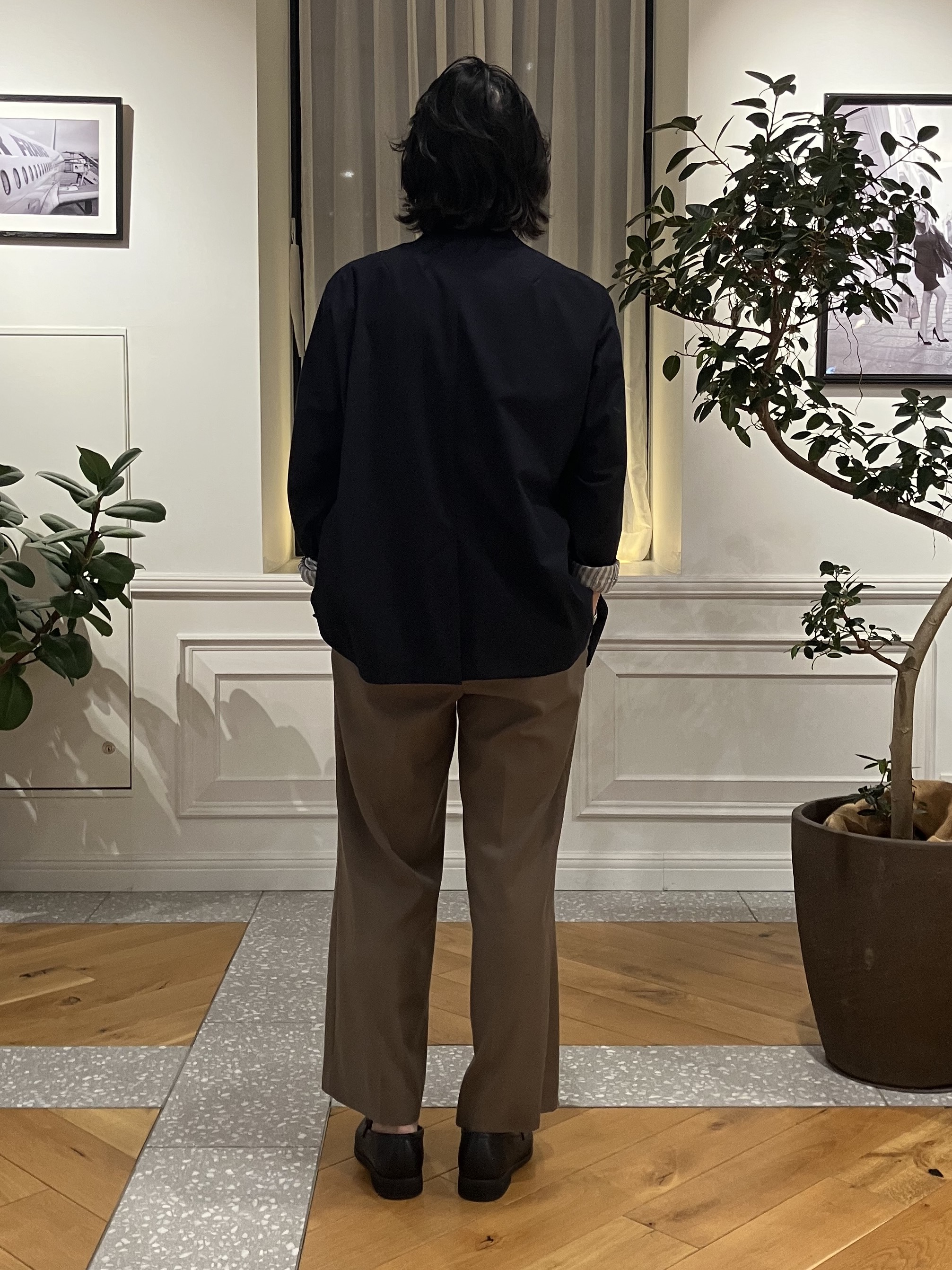 junyaさんの「DRESSTERIOR｜【セットアップ可】クールタッチ クイックドライ イージージャケット」を使ったコーディネート