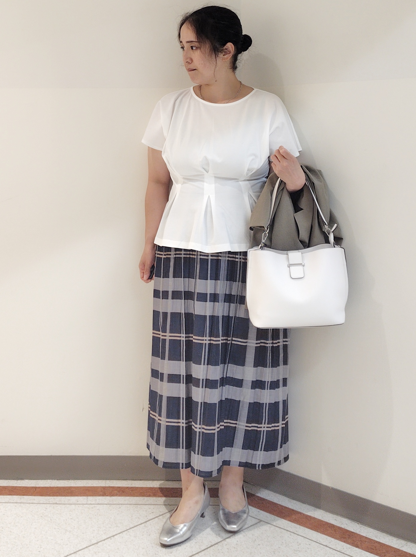 FMさんの「Reflect｜【SS-4Lサイズ／接触冷感／シワになりにくい】リラクシーテーラードジャケット」を使ったコーディネート