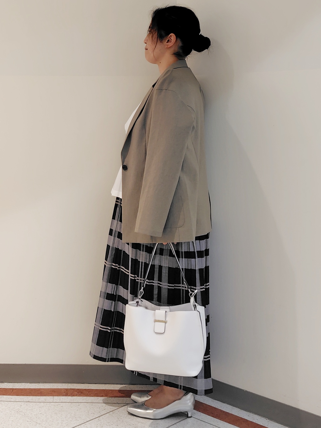 FMさんの「Reflect｜【SS-4Lサイズ／接触冷感／シワになりにくい】リラクシーテーラードジャケット」を使ったコーディネート