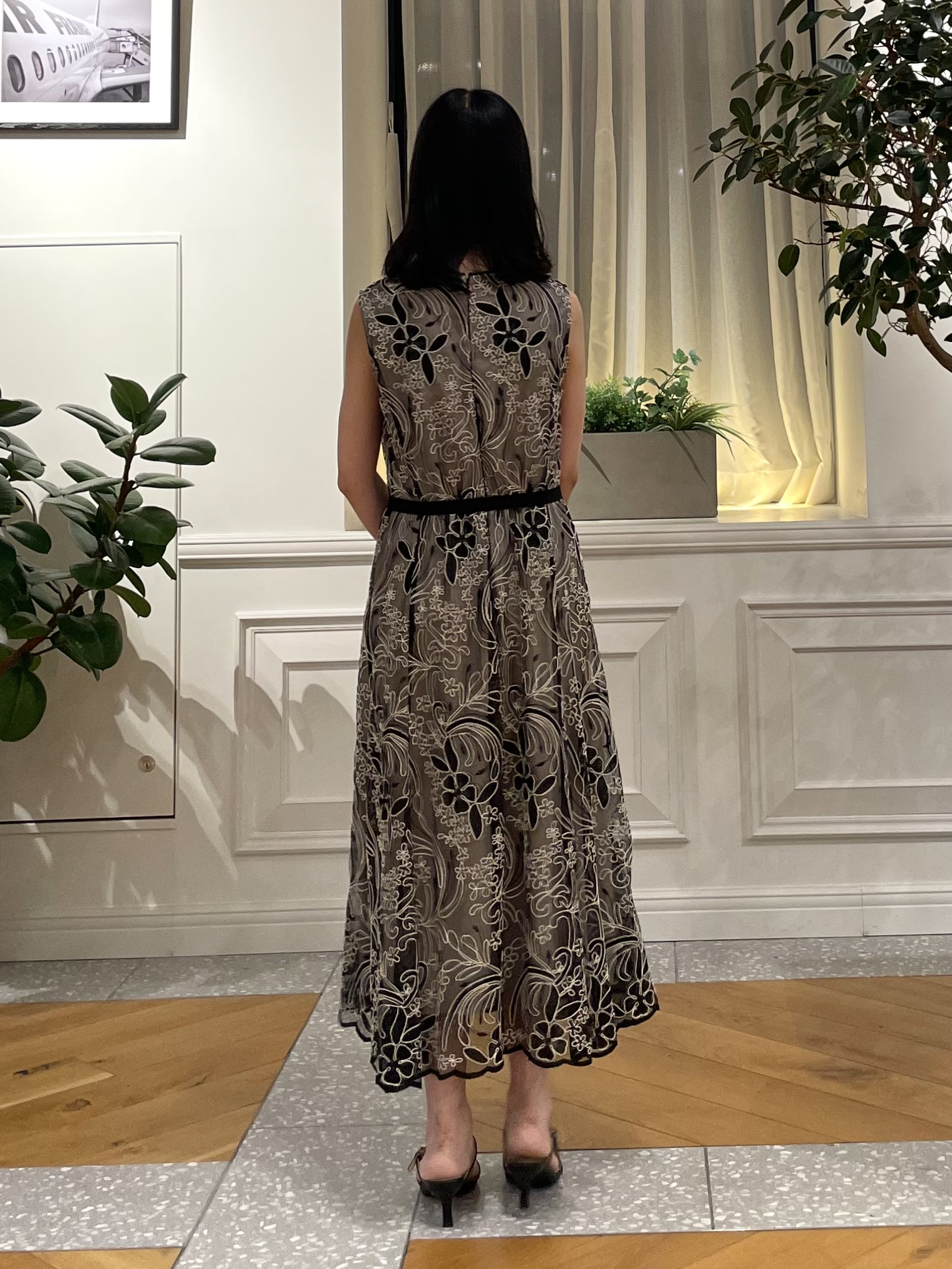 Lilyさんの「DRESSTERIOR｜シアーコードレース ドレス」を使ったコーディネート
