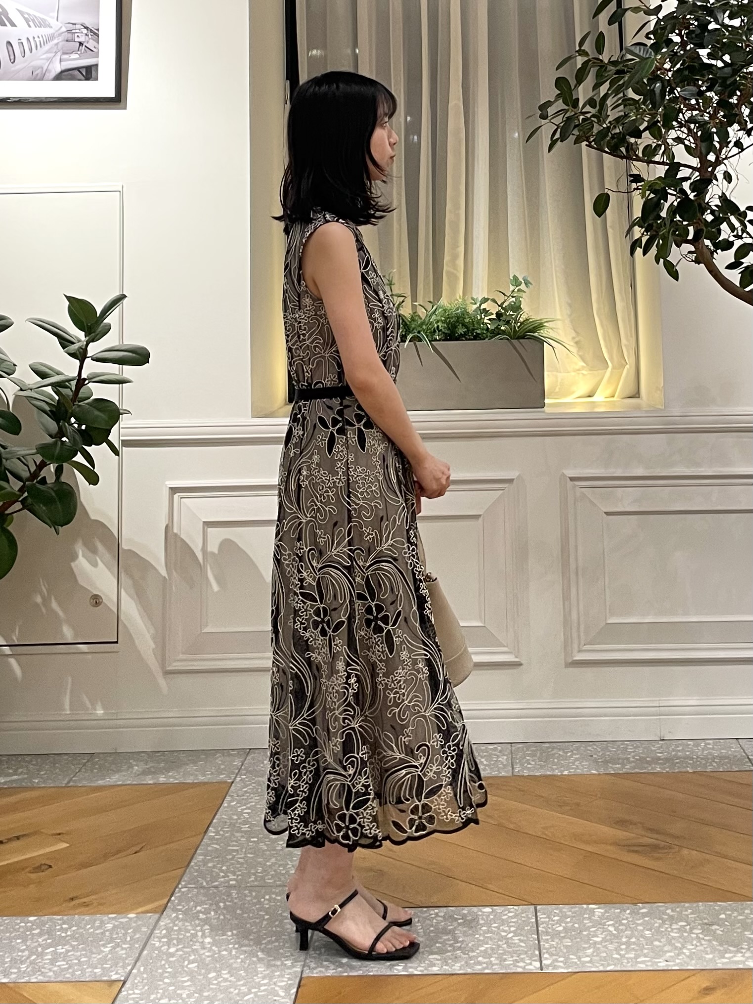 Lilyさんの「DRESSTERIOR｜シアーコードレース ドレス」を使ったコーディネート