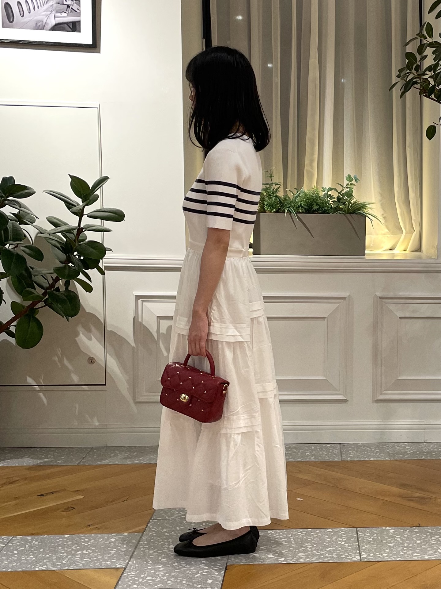 Lilyさんの「DRESSTERIOR｜ソフトレザーバレエシューズ」を使ったコーディネート