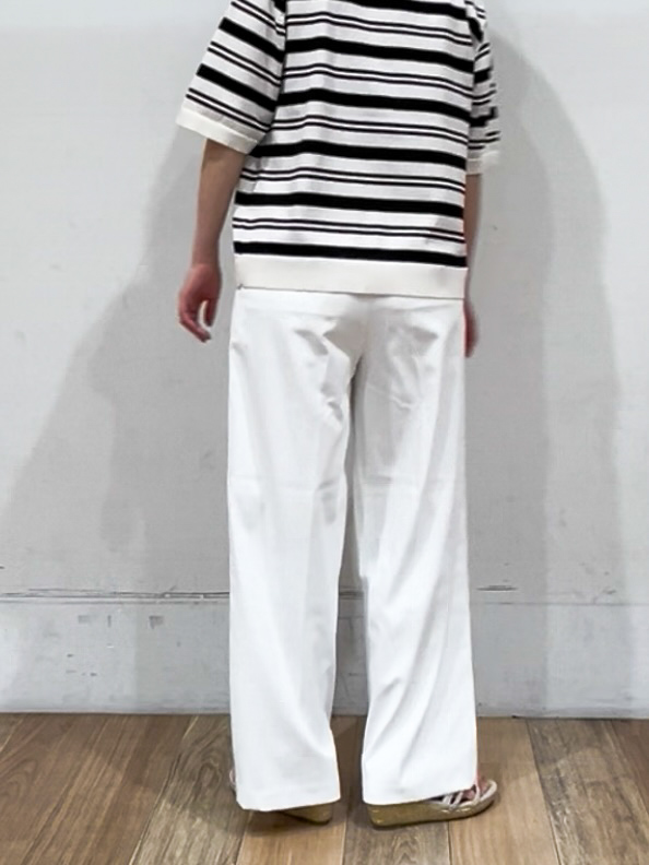 山さんさんの「grove｜【ひんやり・UVカット・洗濯機◎】Tシャツ感覚で着られるコットン混ニット」を使ったコーディネート