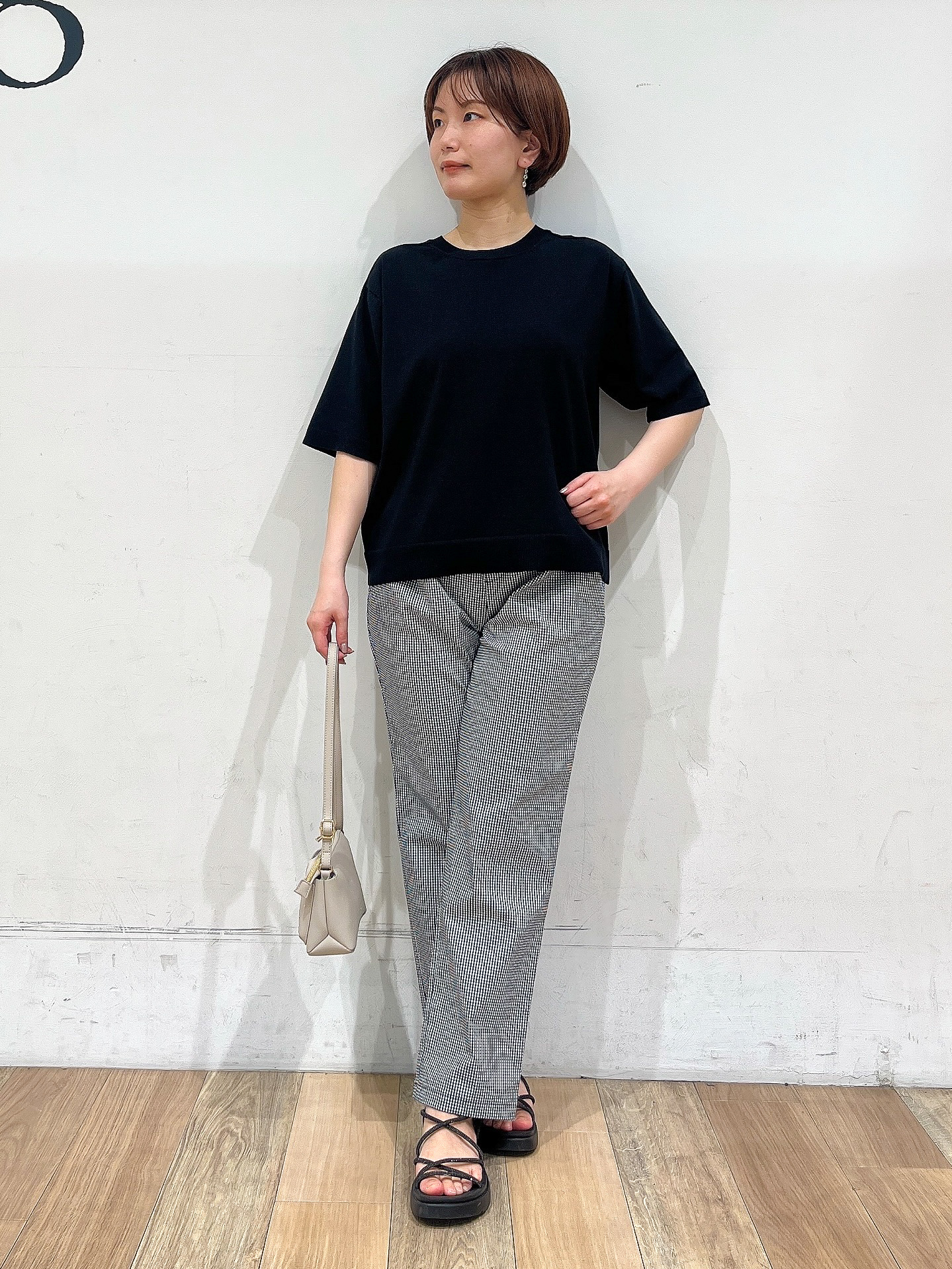 山さんさんの「grove｜高評価！【接触冷感／UVカットetc】ベーシックショートカーディガン」を使ったコーディネート