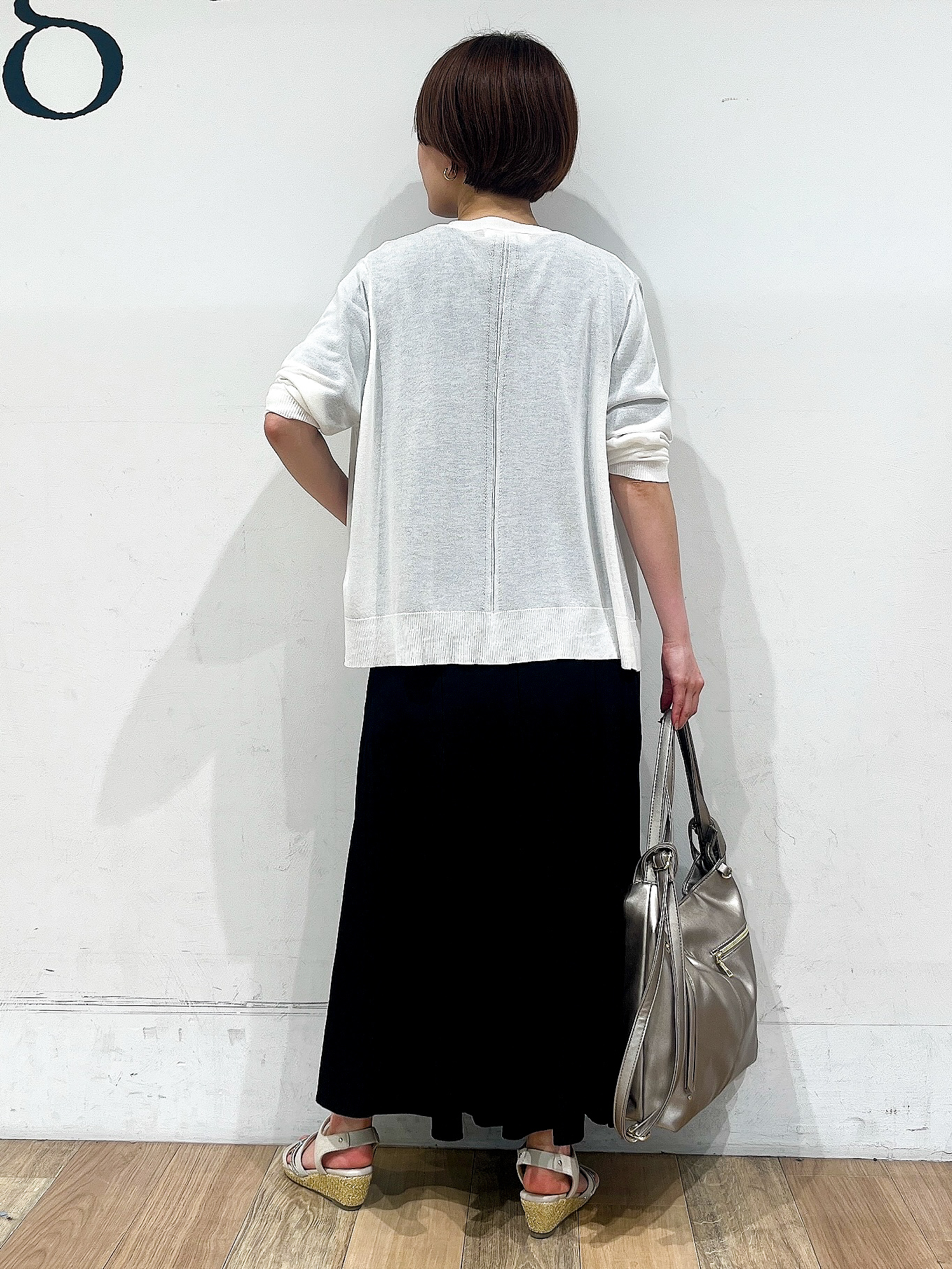 山さんさんの「grove｜高評価！【接触冷感／UVカットetc】ベーシックショートカーディガン」を使ったコーディネート