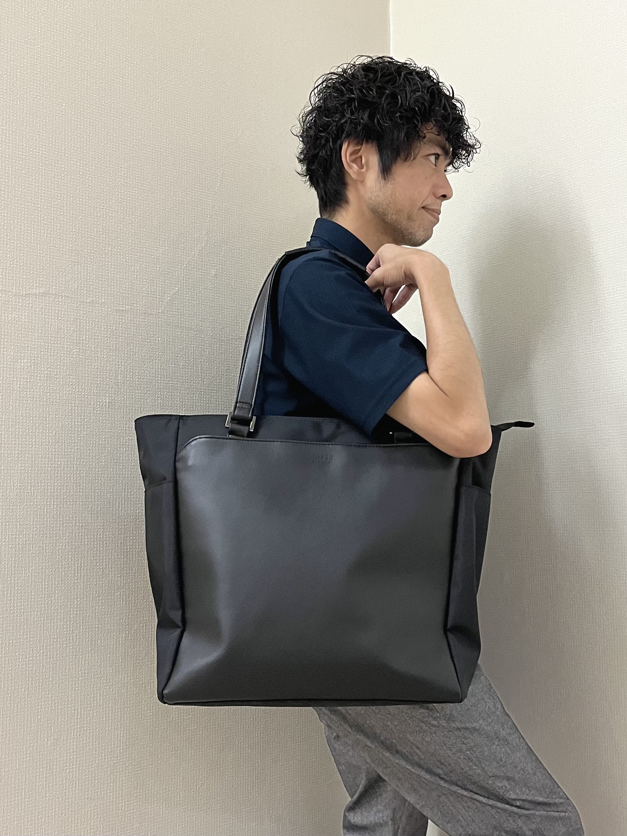 URAさんの「TAKEO KIKUCHI｜【通気性】AIR TOOL ポロシャツ」を使ったコーディネート