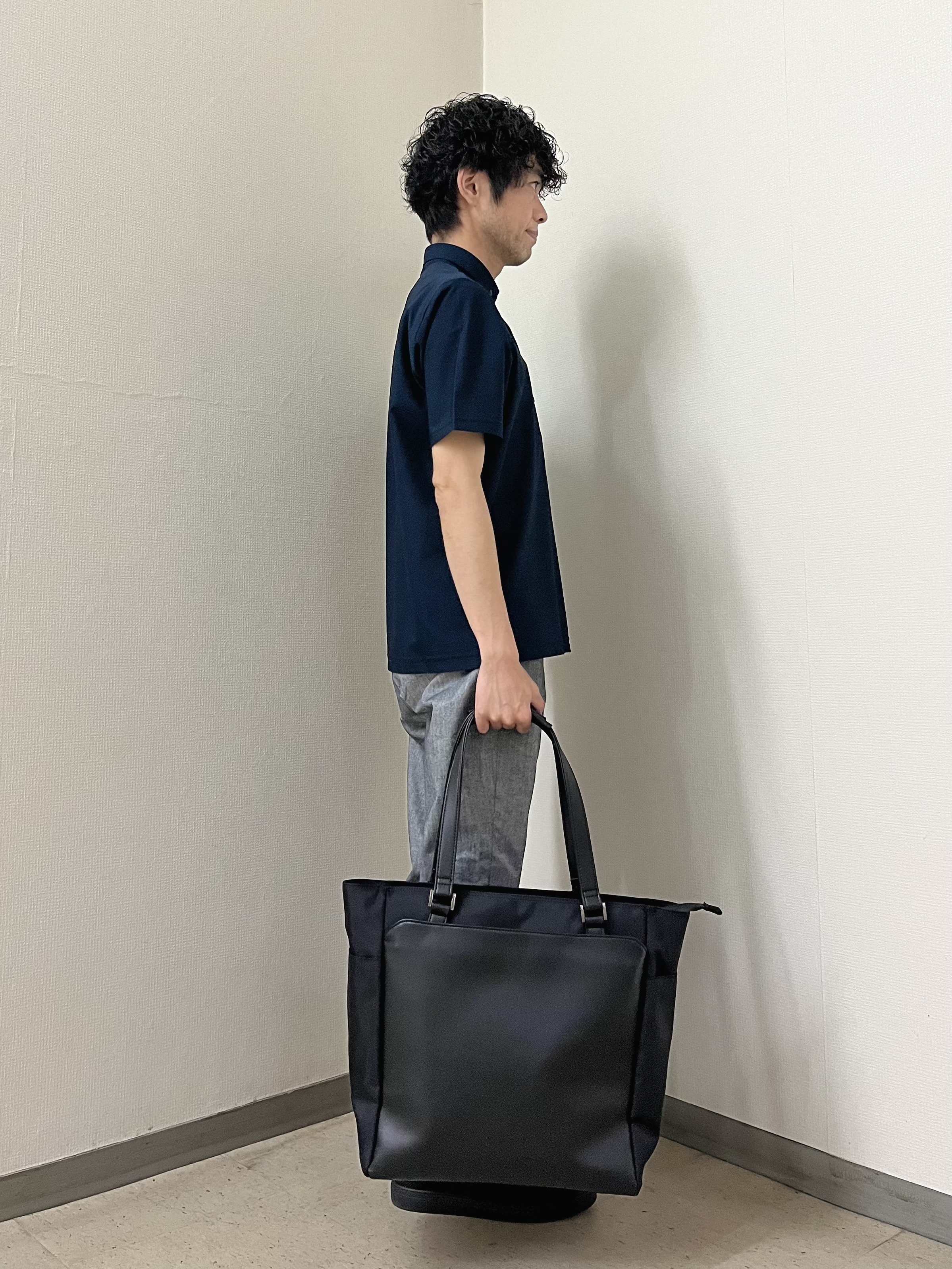 URAさんの「TAKEO KIKUCHI｜【通気性】AIR TOOL ポロシャツ」を使ったコーディネート