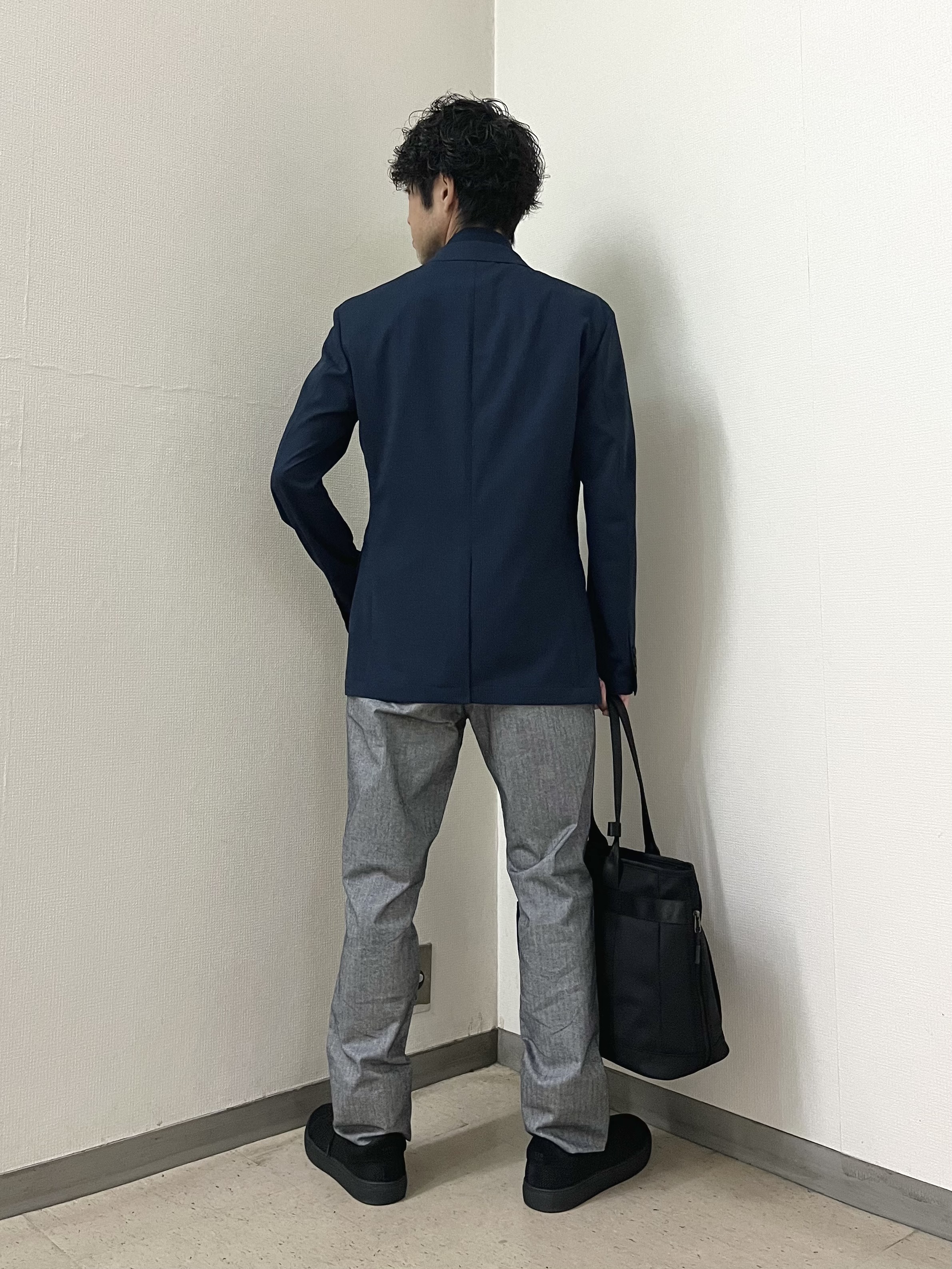 URAさんの「TAKEO KIKUCHI｜【Begin5月号掲載/通気性】トリコットサッカー ジャケット」を使ったコーディネート