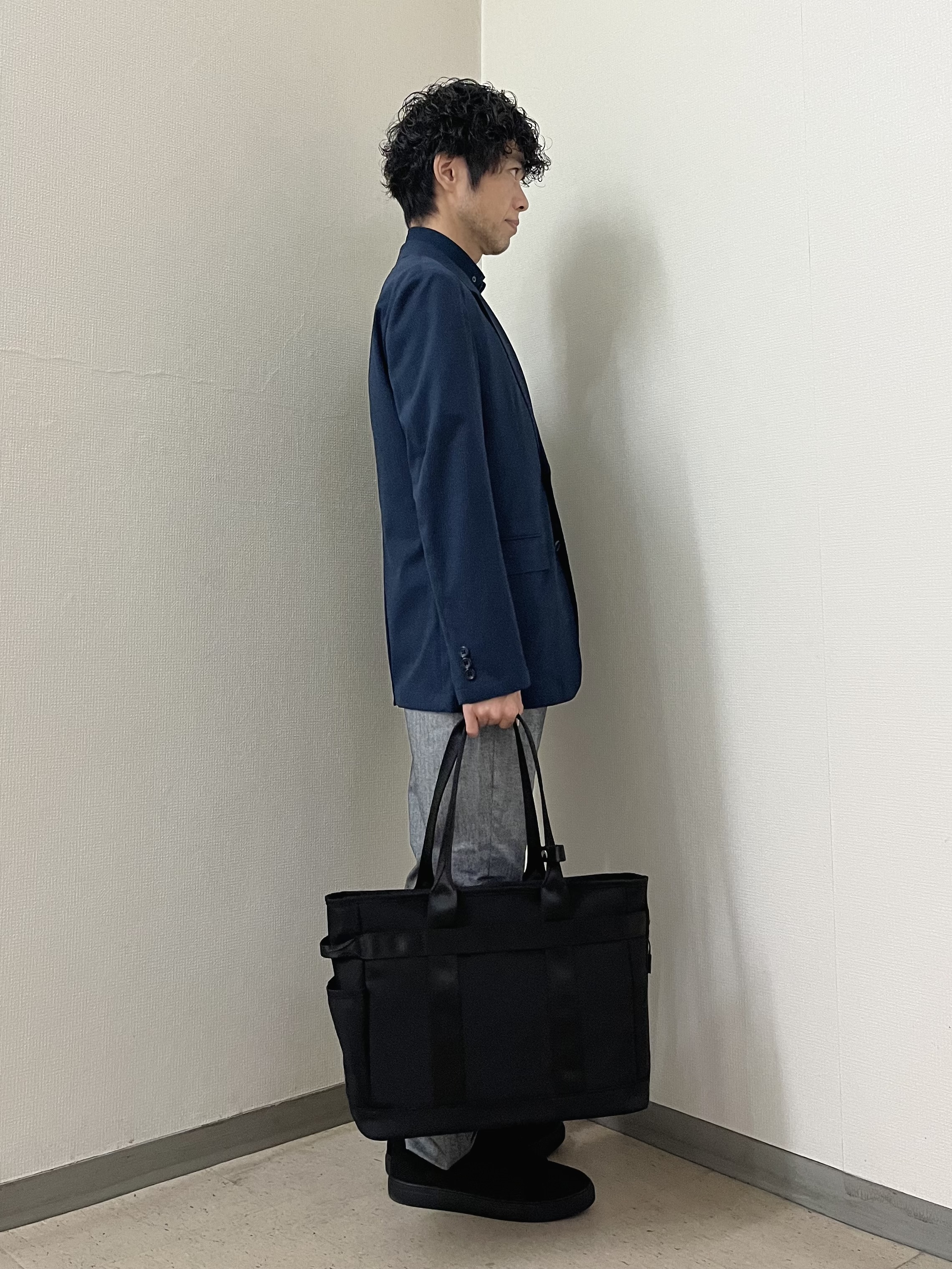 URAさんの「TAKEO KIKUCHI｜【Begin5月号掲載/通気性】トリコットサッカー ジャケット」を使ったコーディネート