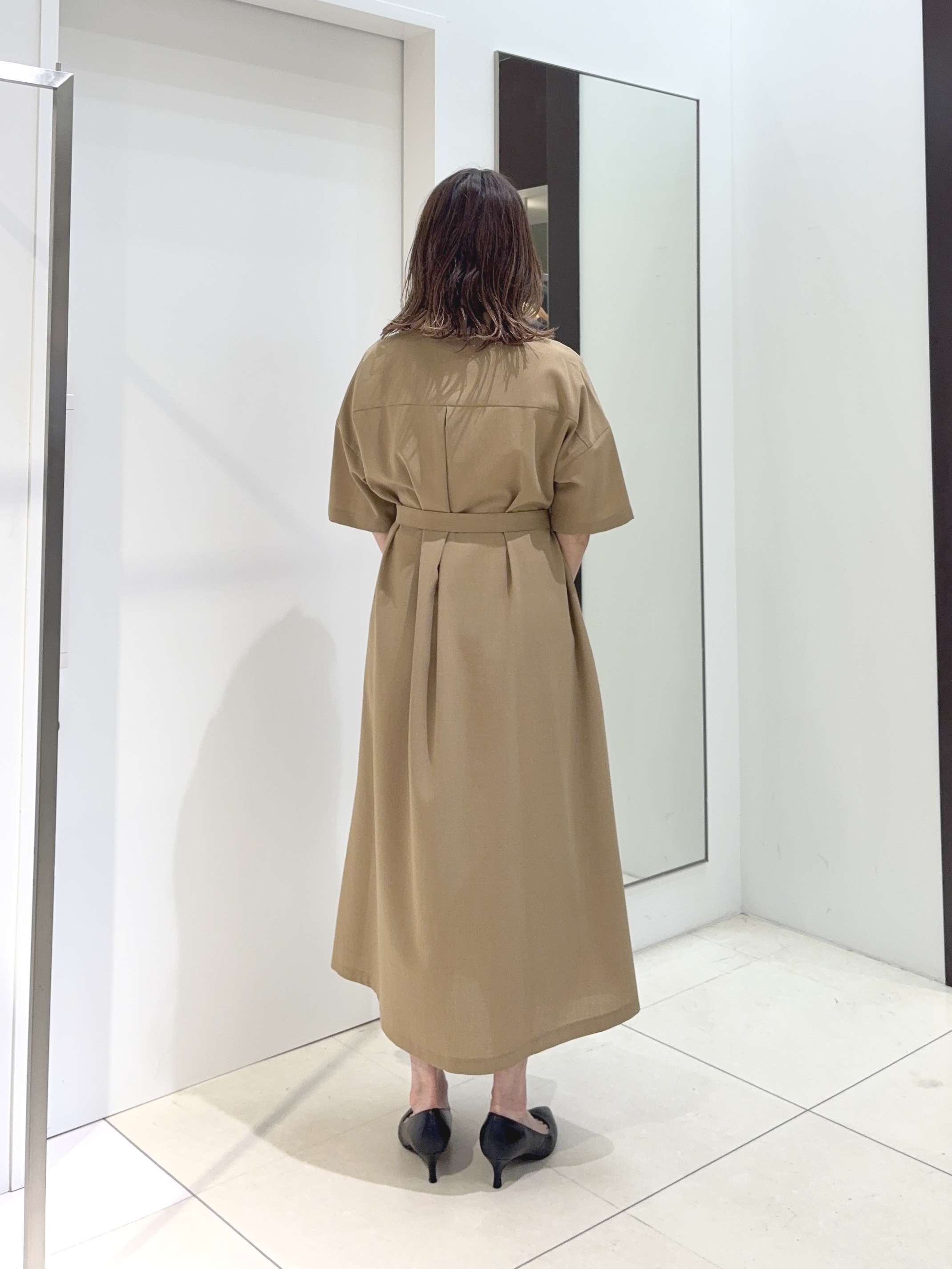 tomoさんの「UNTITLED｜【UVカット/接触冷感/通気性】エアリークールワンピース」を使ったコーディネート