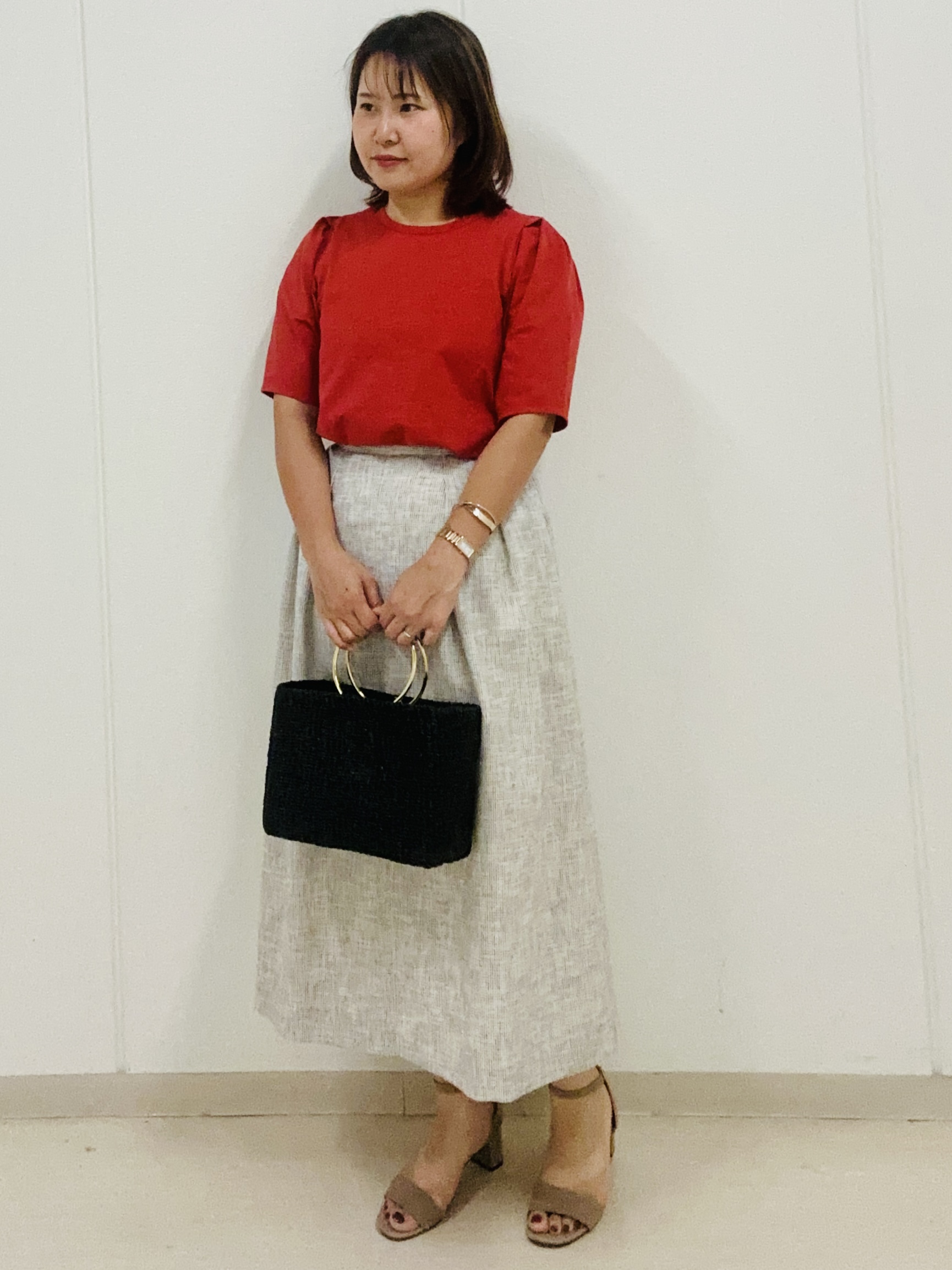 haseさんの「Reflect｜【UVカット／接触冷感／吸水速乾】デザインスリーブプルオーバー」を使ったコーディネート