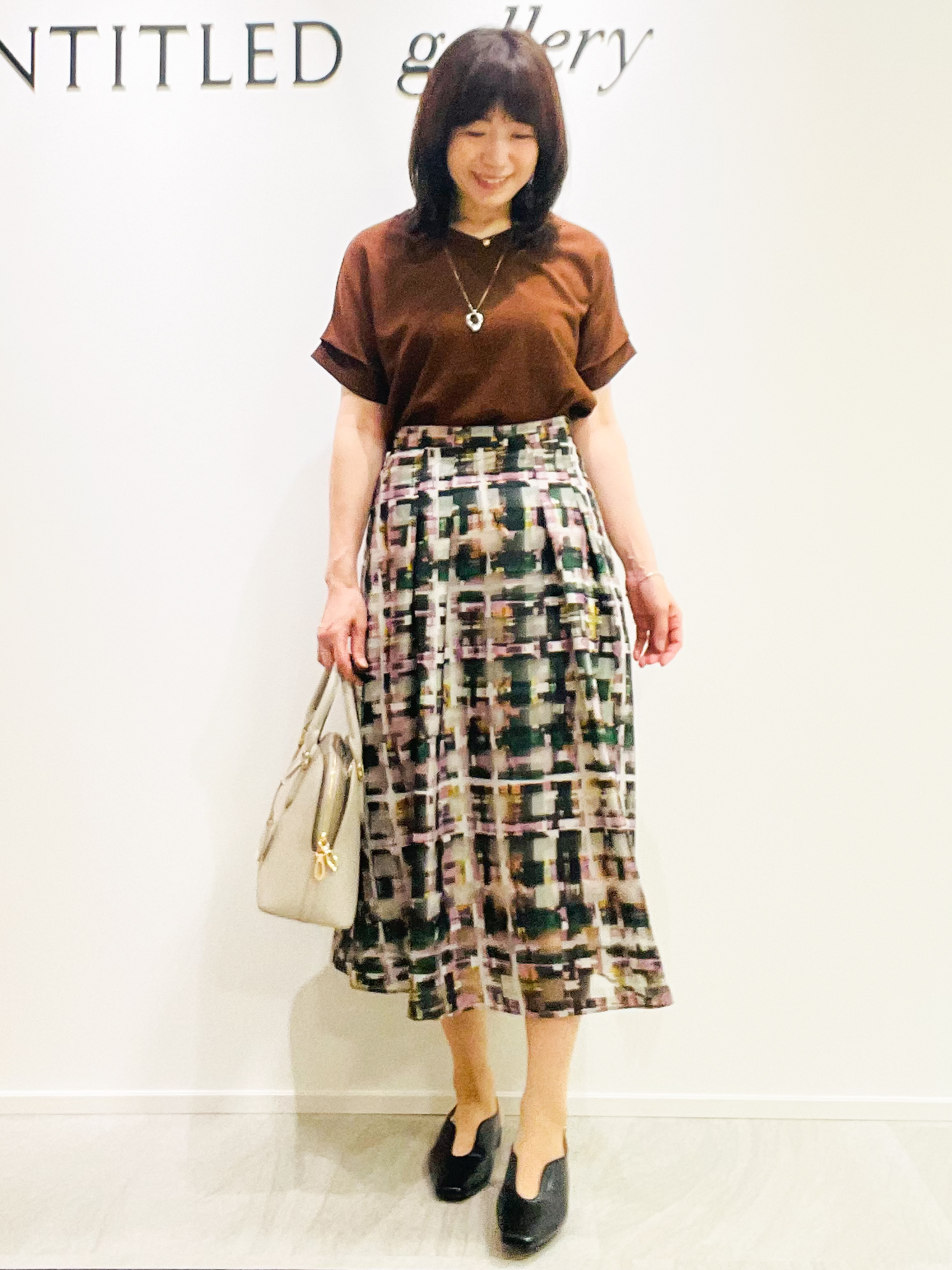 めいさんの「UNTITLED｜【肌に張り付かない/前後2WAY】ドライタッチコットンプルオーバー」を使ったコーディネート