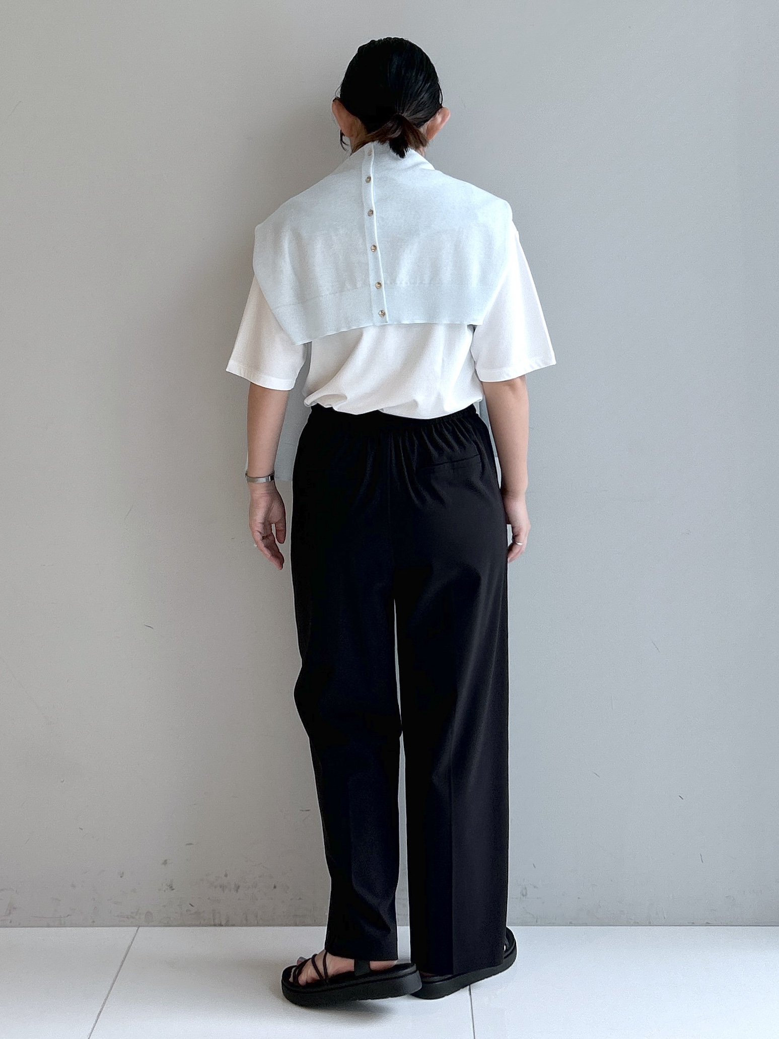Hirokaさんの「grove｜【UVカット/接触冷感】プリントアソート5分袖Tシャツ」を使ったコーディネート