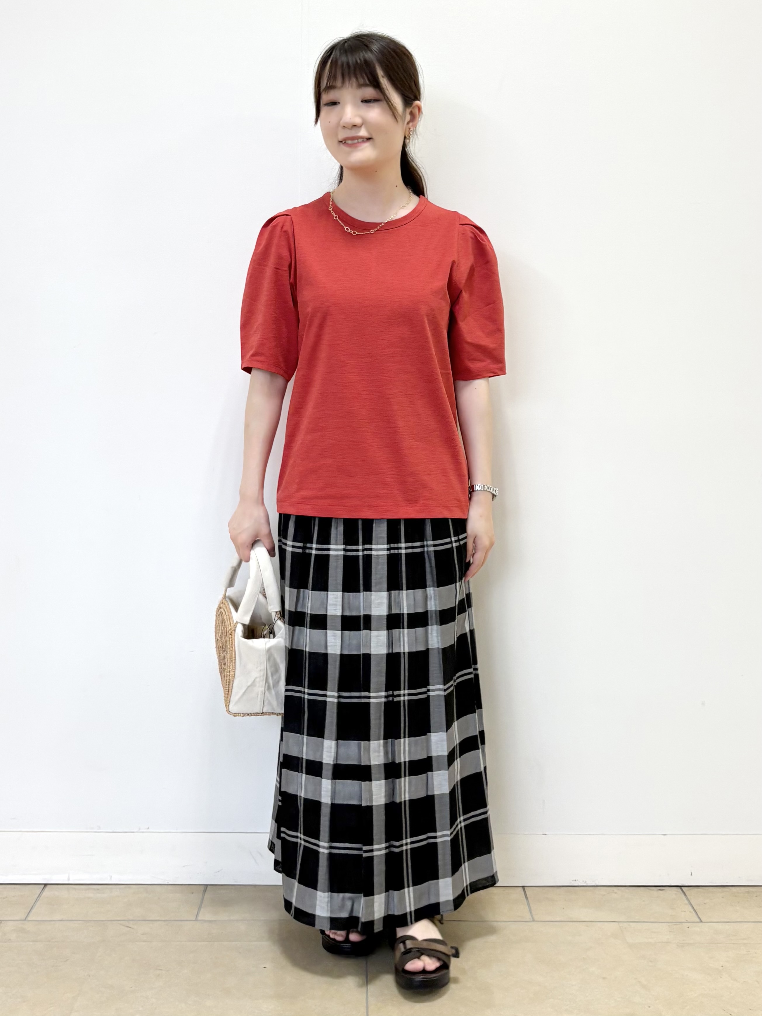 mikiさんの「Reflect｜【UVカット／接触冷感／吸水速乾】デザインスリーブプルオーバー」を使ったコーディネート