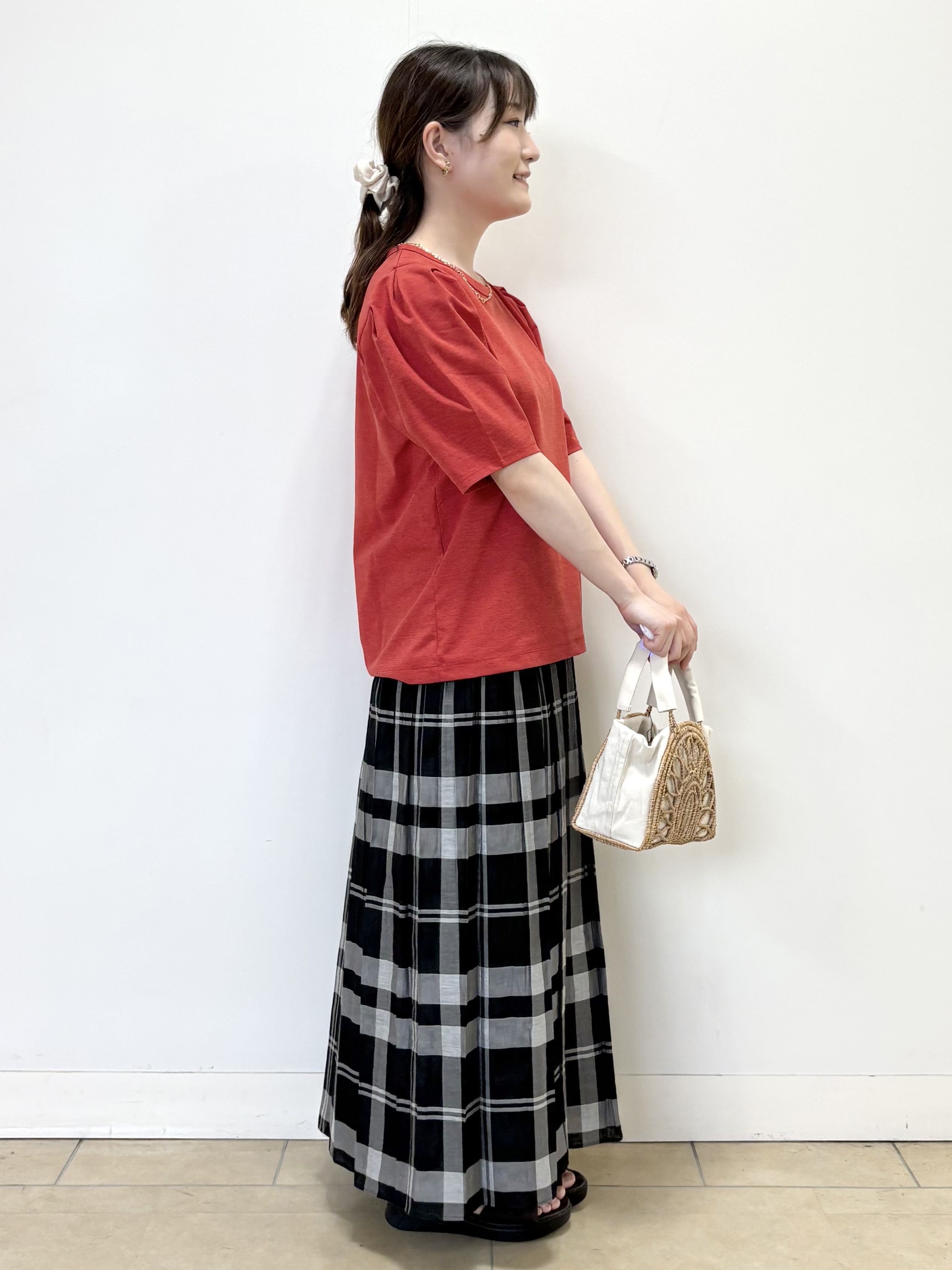 mikiさんの「Reflect｜【UVカット／接触冷感／吸水速乾】デザインスリーブプルオーバー」を使ったコーディネート