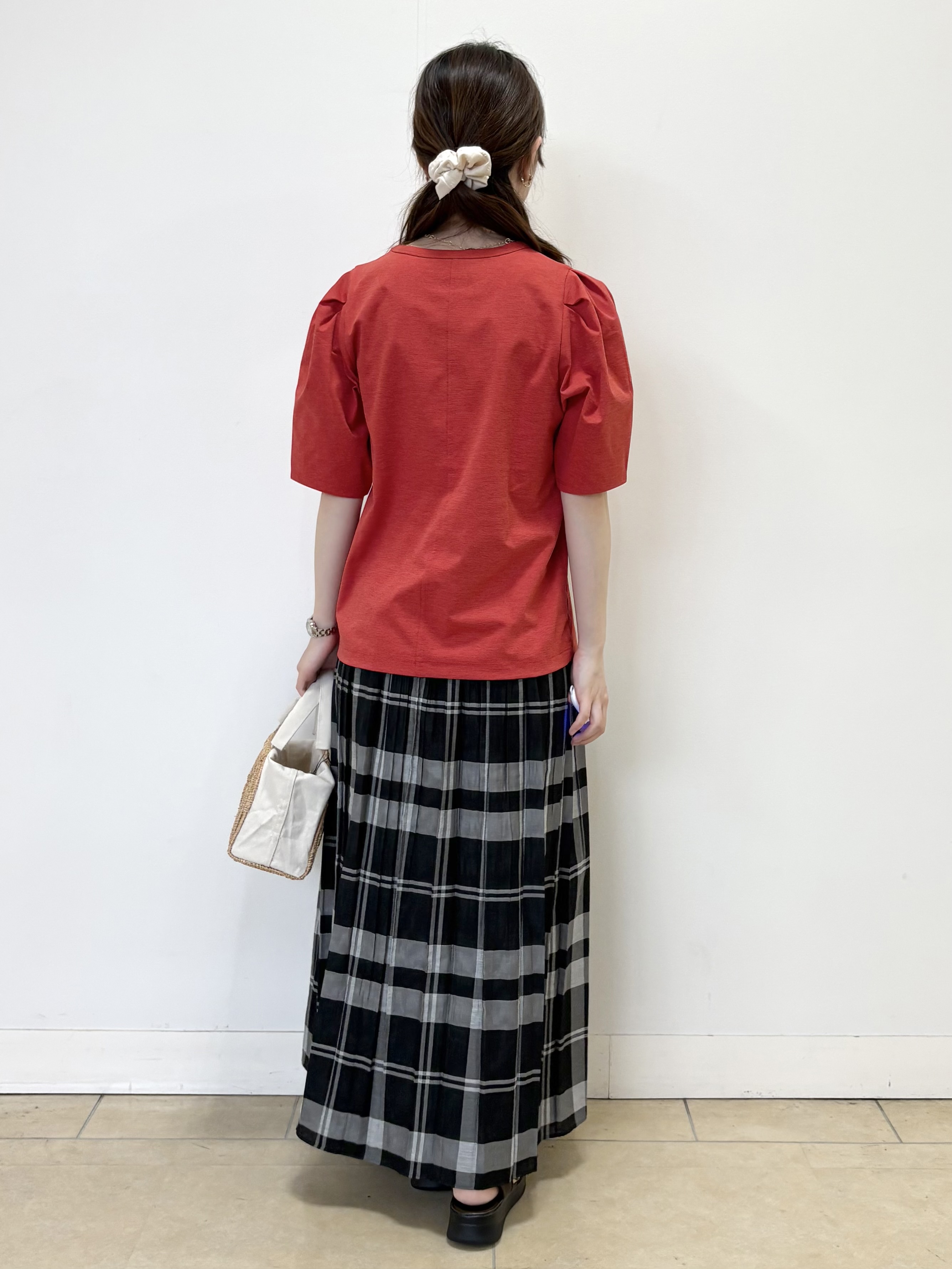 mikiさんの「Reflect｜【UVカット／接触冷感／吸水速乾】デザインスリーブプルオーバー」を使ったコーディネート