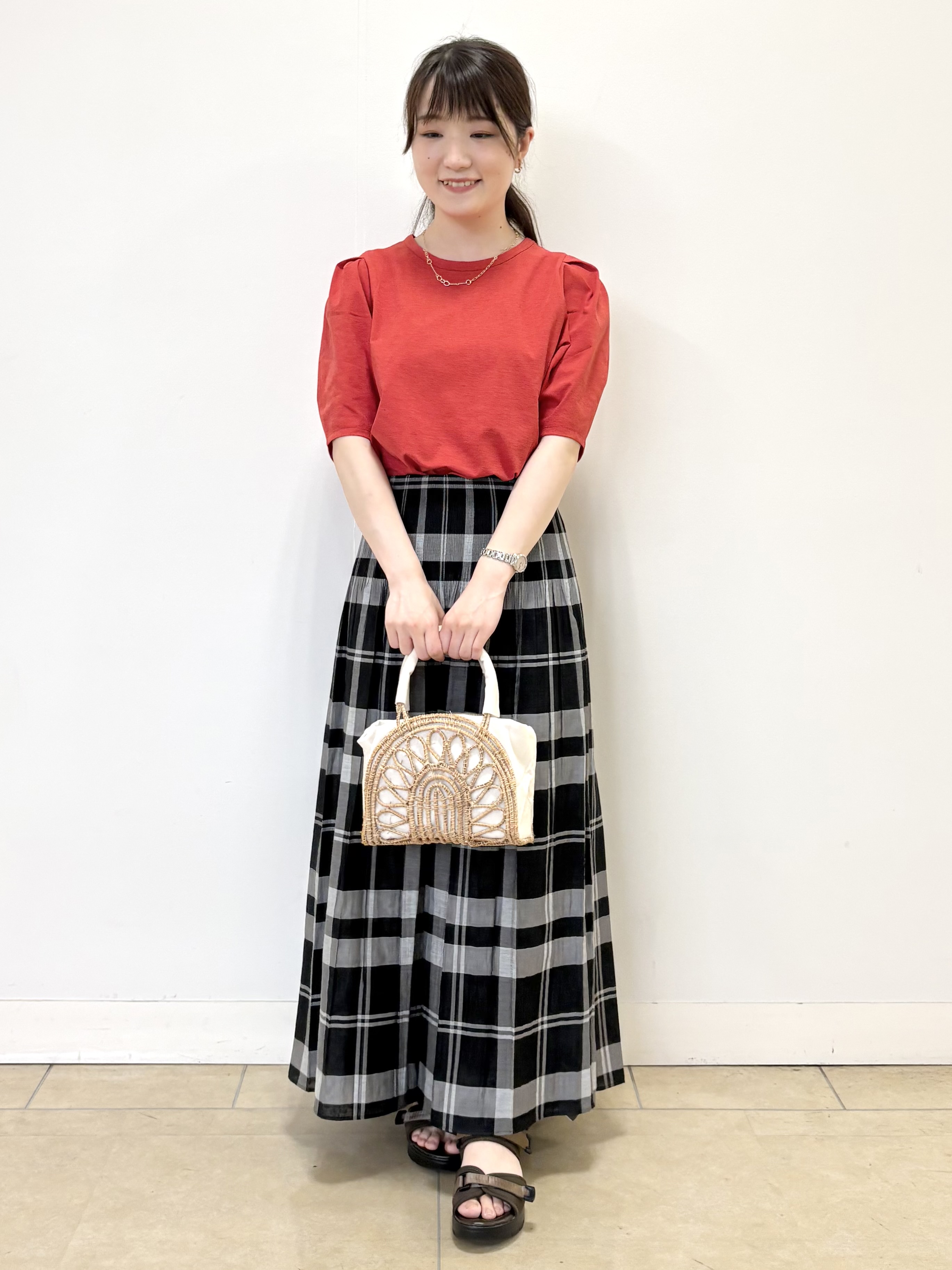 mikiさんの「Reflect｜【UVカット／接触冷感／吸水速乾】デザインスリーブプルオーバー」を使ったコーディネート