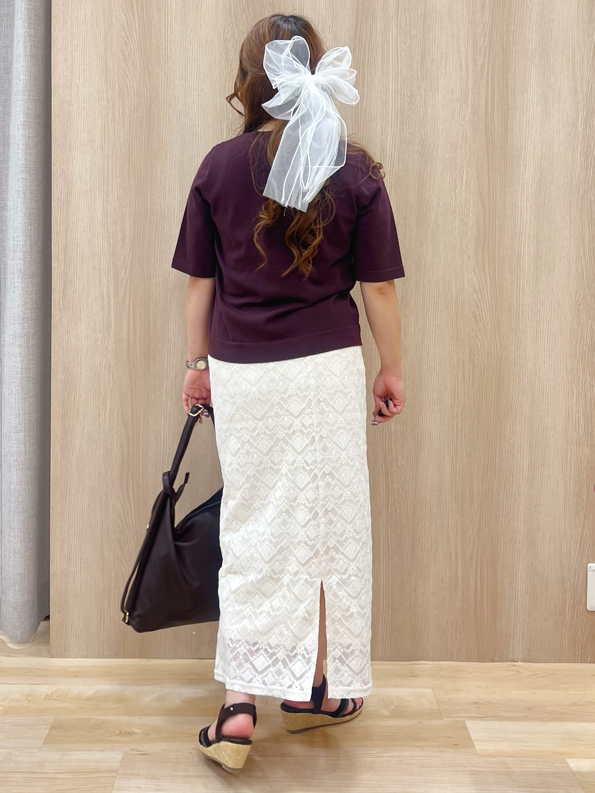 みことさんの「grove｜【ひんやり・UV・洗濯機◎】上品コットン混カーディガン」を使ったコーディネート