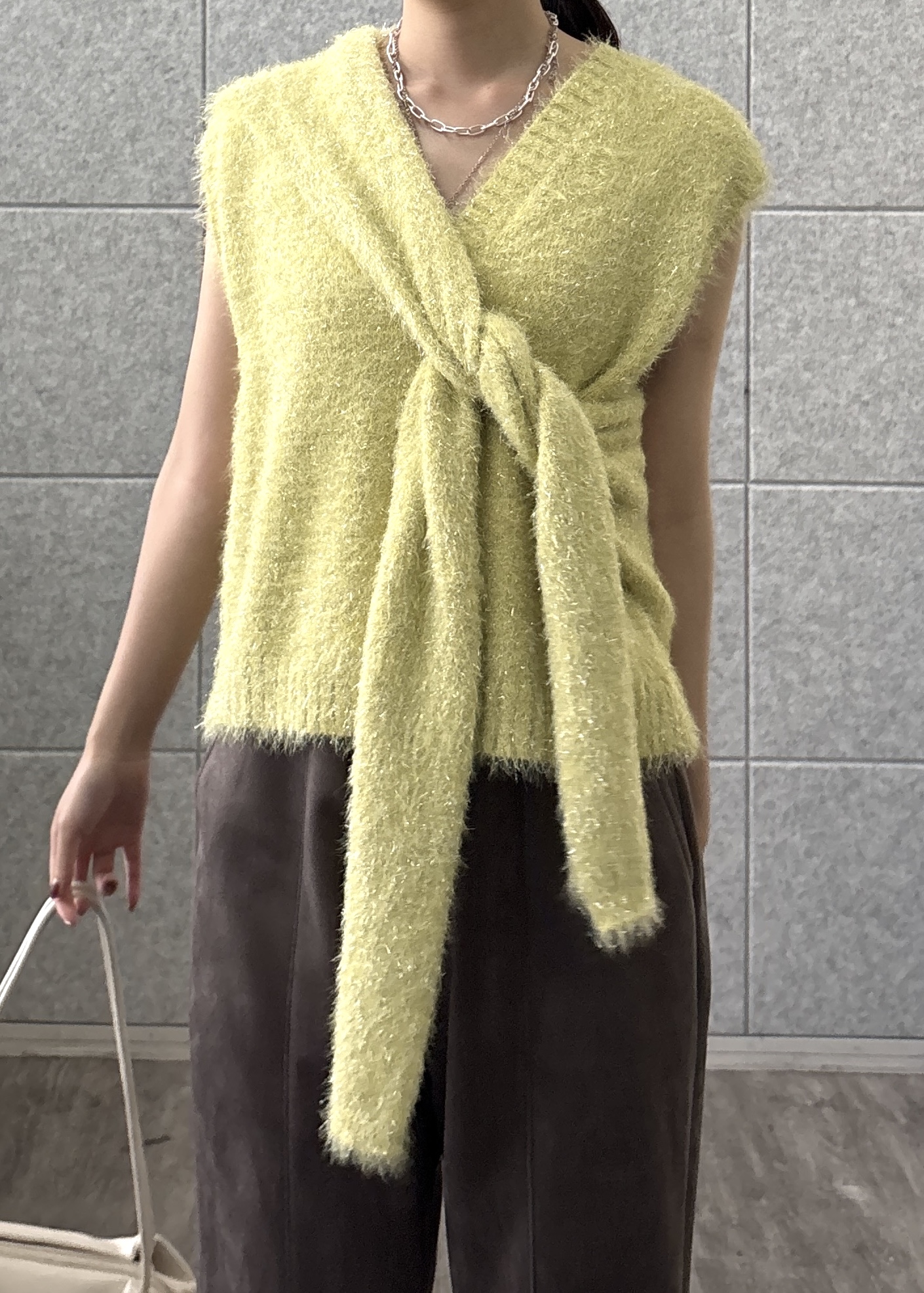 Renoさんの「INDIVI｜メタルペンダントネックレス」を使ったコーディネート