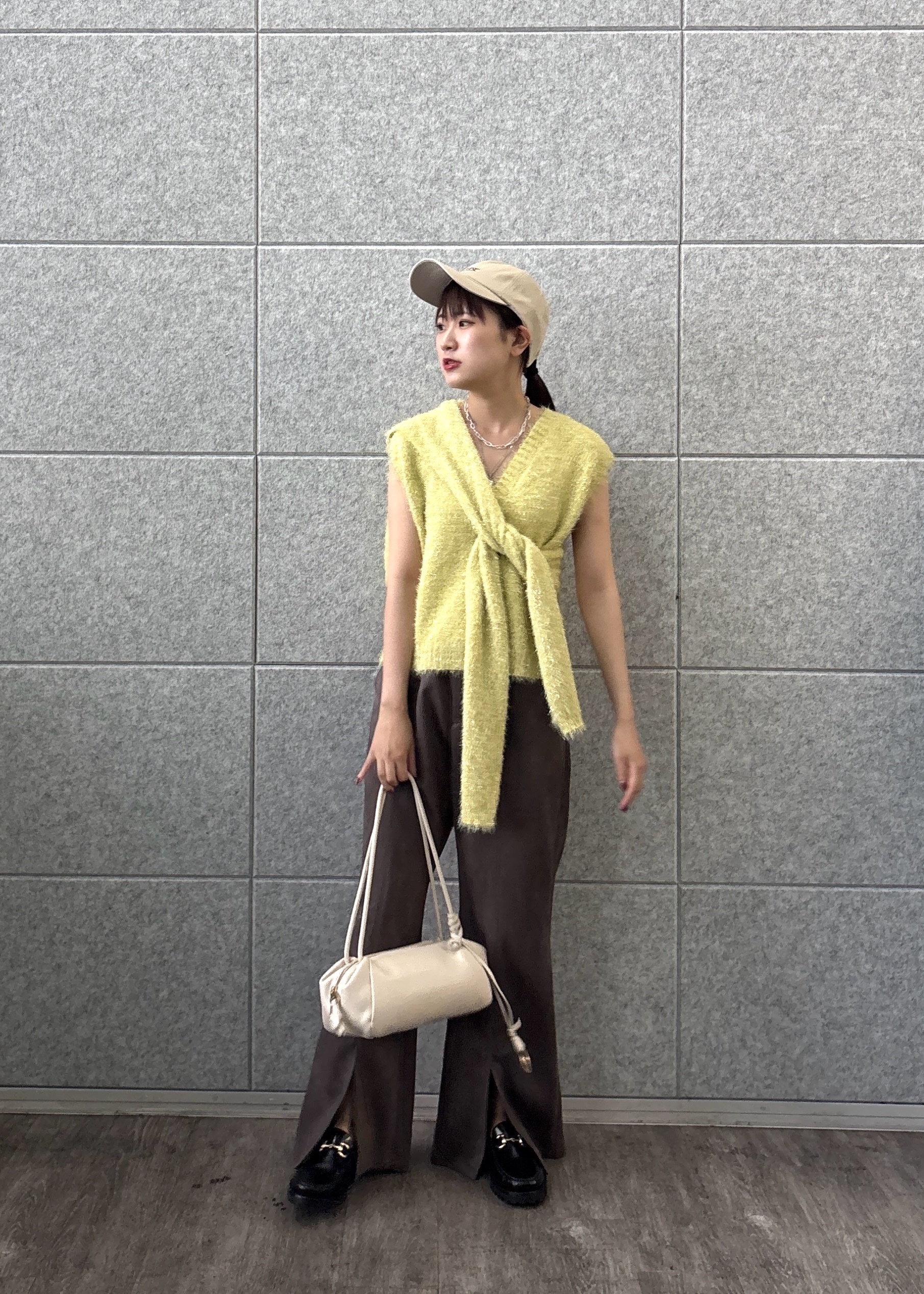 Renoさんの「INDIVI｜メタルペンダントネックレス」を使ったコーディネート
