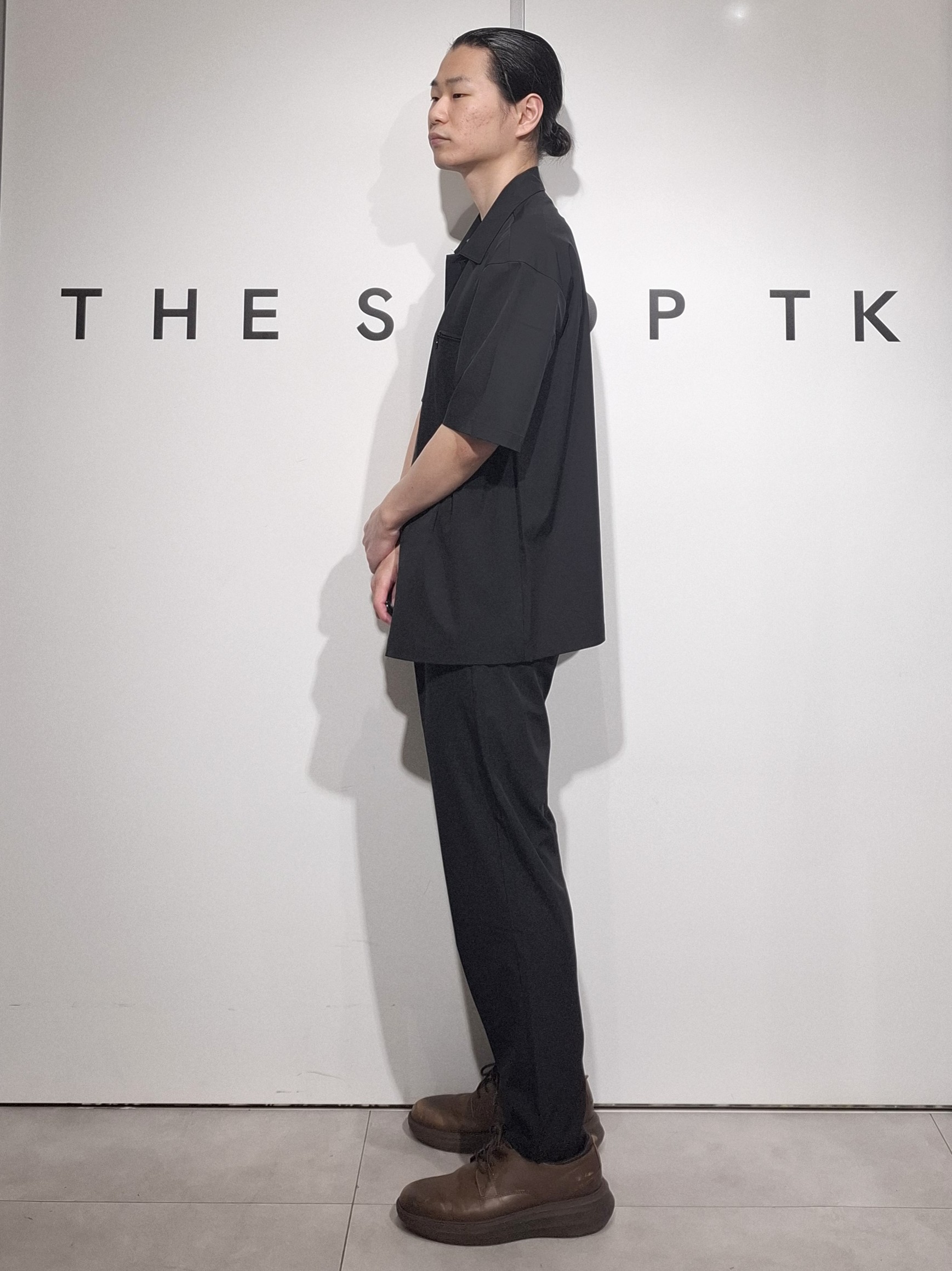 葵さんの「THE SHOP TK｜【吸水速乾／接触冷感／防シワ／マシンウォッシャブル】ハイドロクール 半袖シャツ」を使ったコーディネート