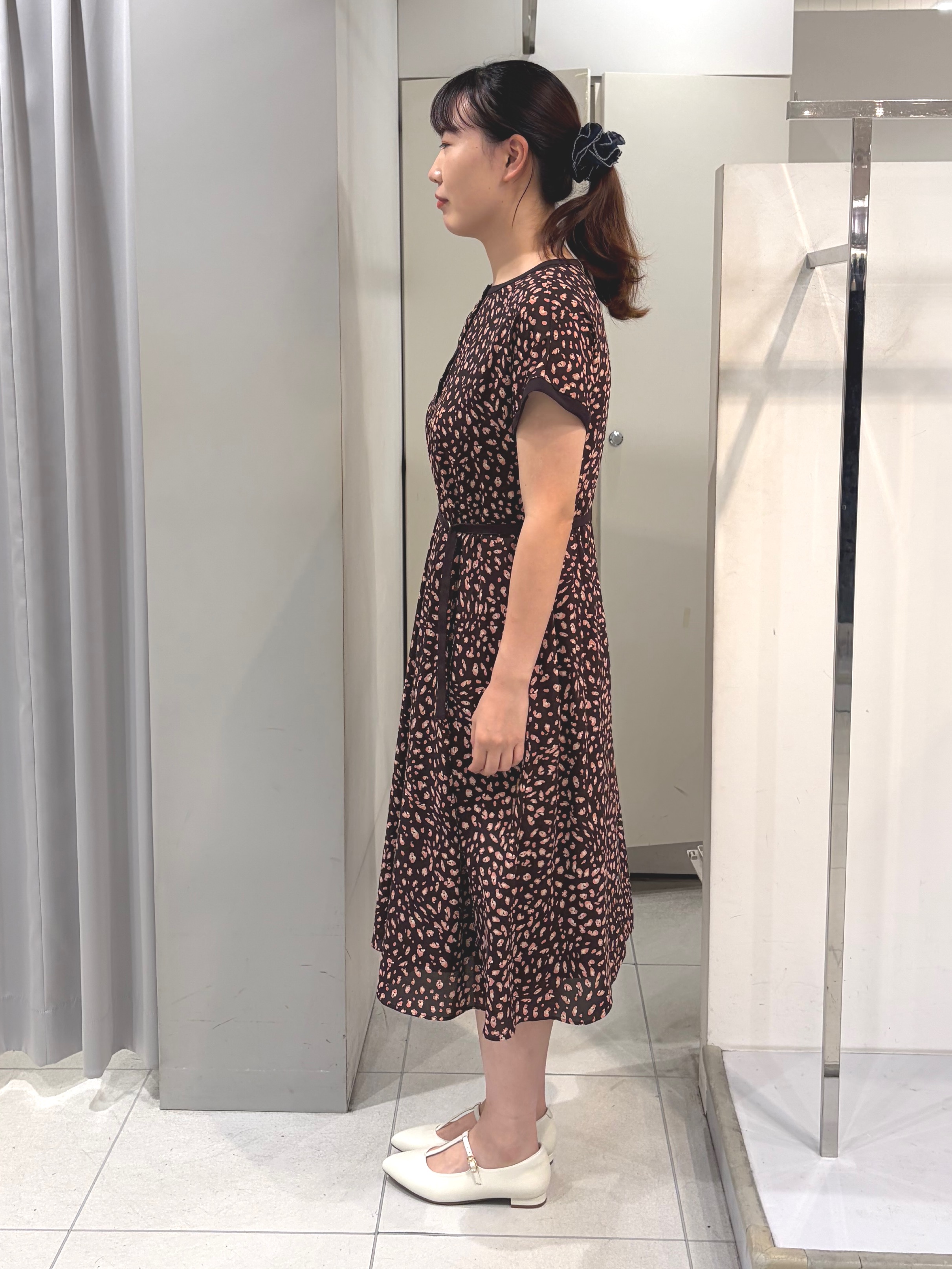 AZUSAさんの「Reflect｜【手洗い可】変形レオパード柄ワンピース」を使ったコーディネート