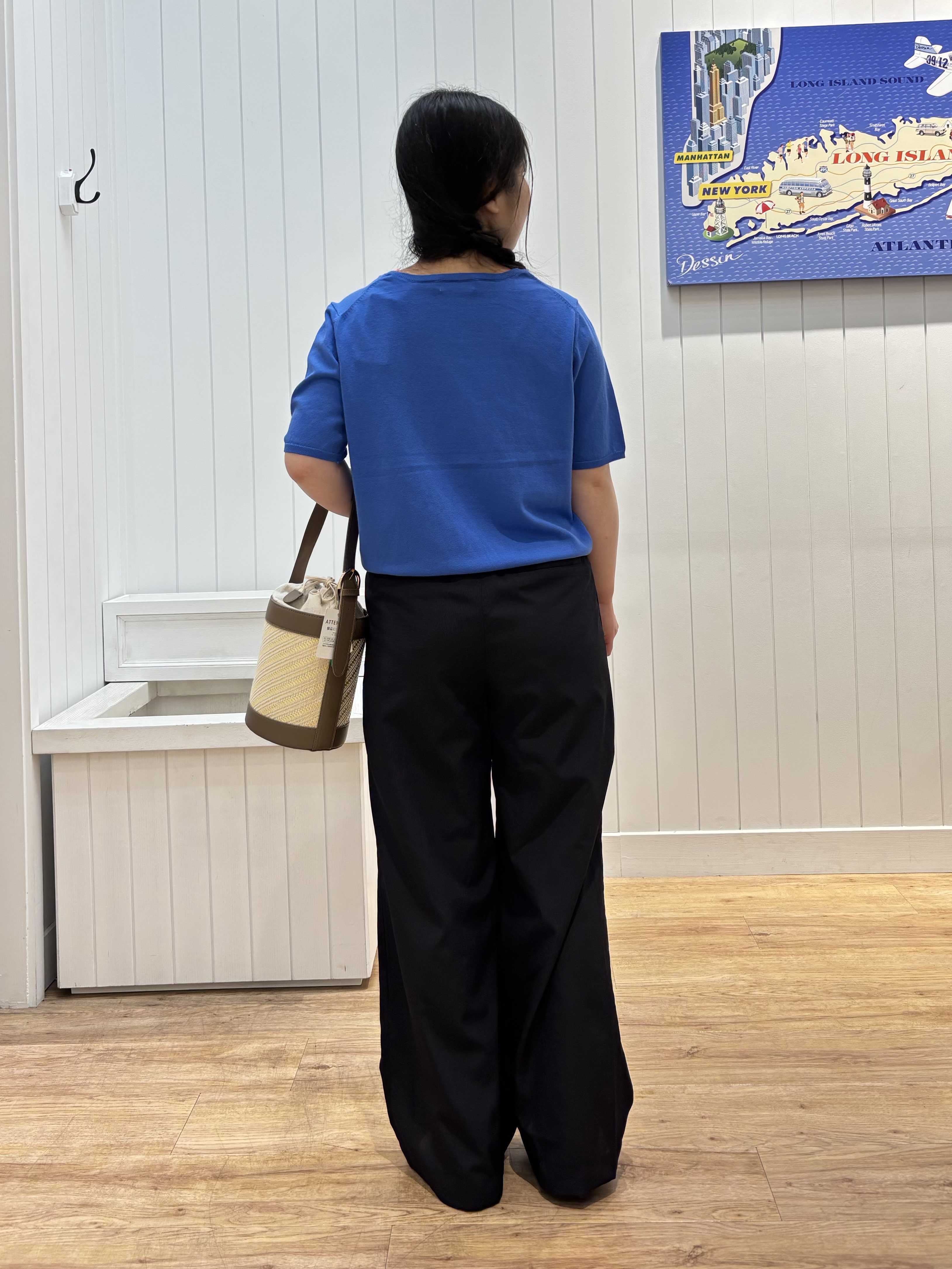 山中美乃理さんの「Dessin｜【9色展開/接触冷感/UVカット】ドライタッチサマーニットT」を使ったコーディネート