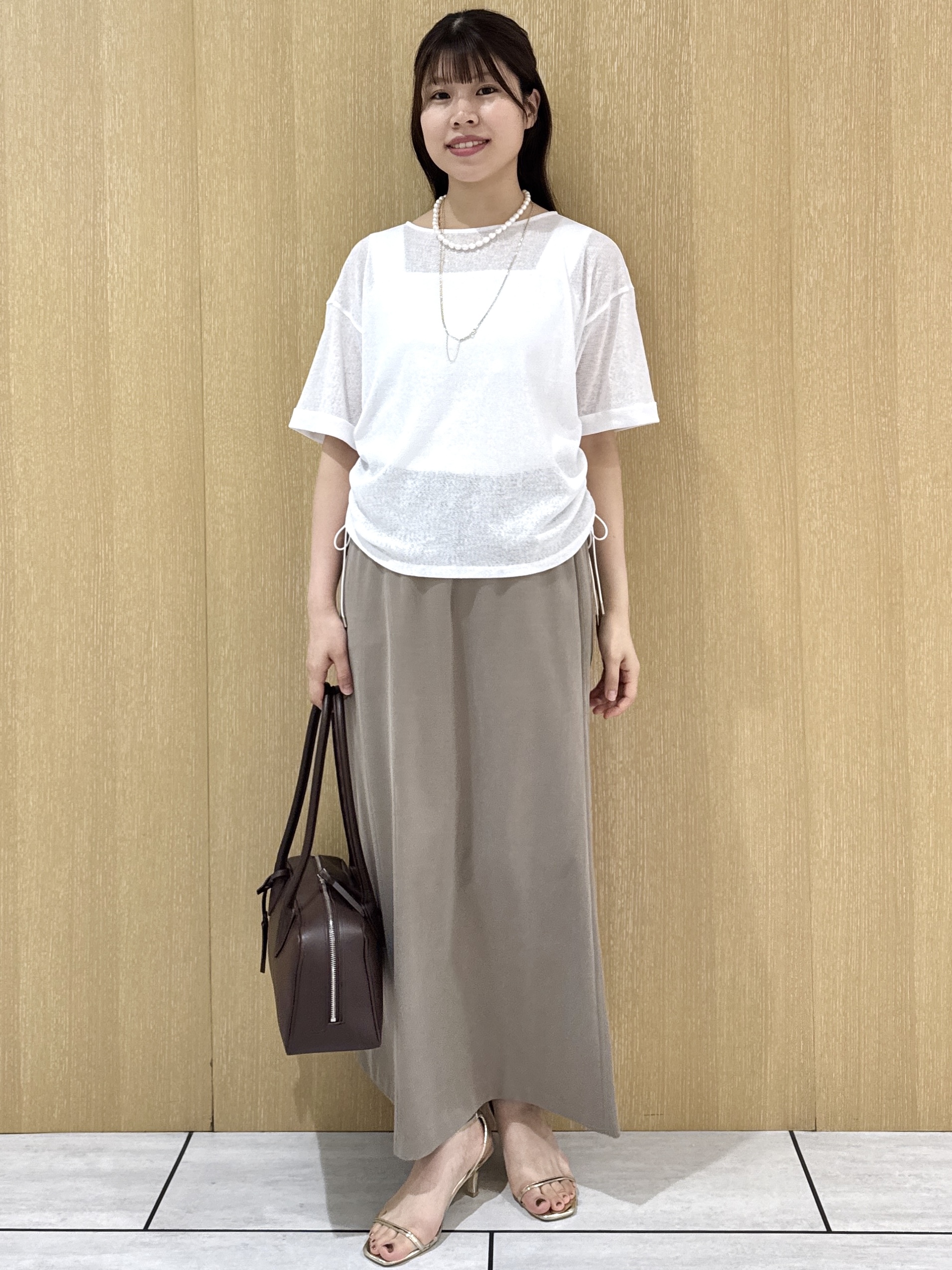nanaさんの「UNTITLED｜ドロストプルオーバージャージ」を使ったコーディネート