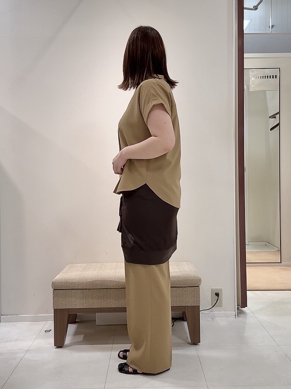 YUIさんの「UNTITLED｜【7色展開/ゆったり/ショート丈】シアートリコットカーディガン」を使ったコーディネート