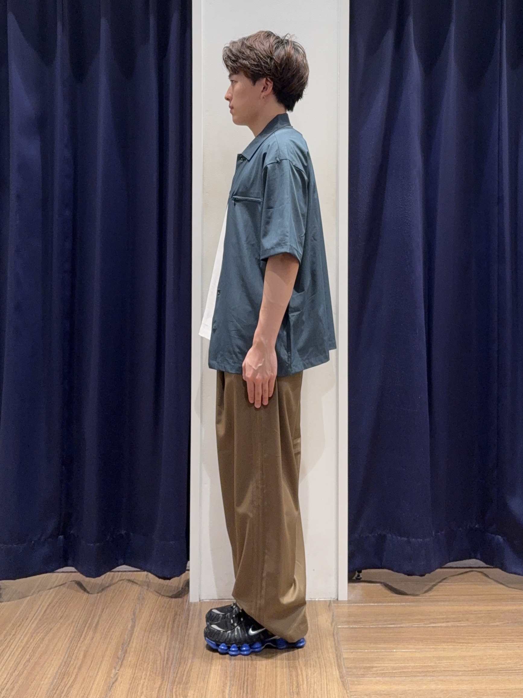 カシマさんの「THE SHOP TK｜【吸水速乾／接触冷感／防シワ／マシンウォッシャブル】ハイドロクール 半袖シャツ」を使ったコーディネート