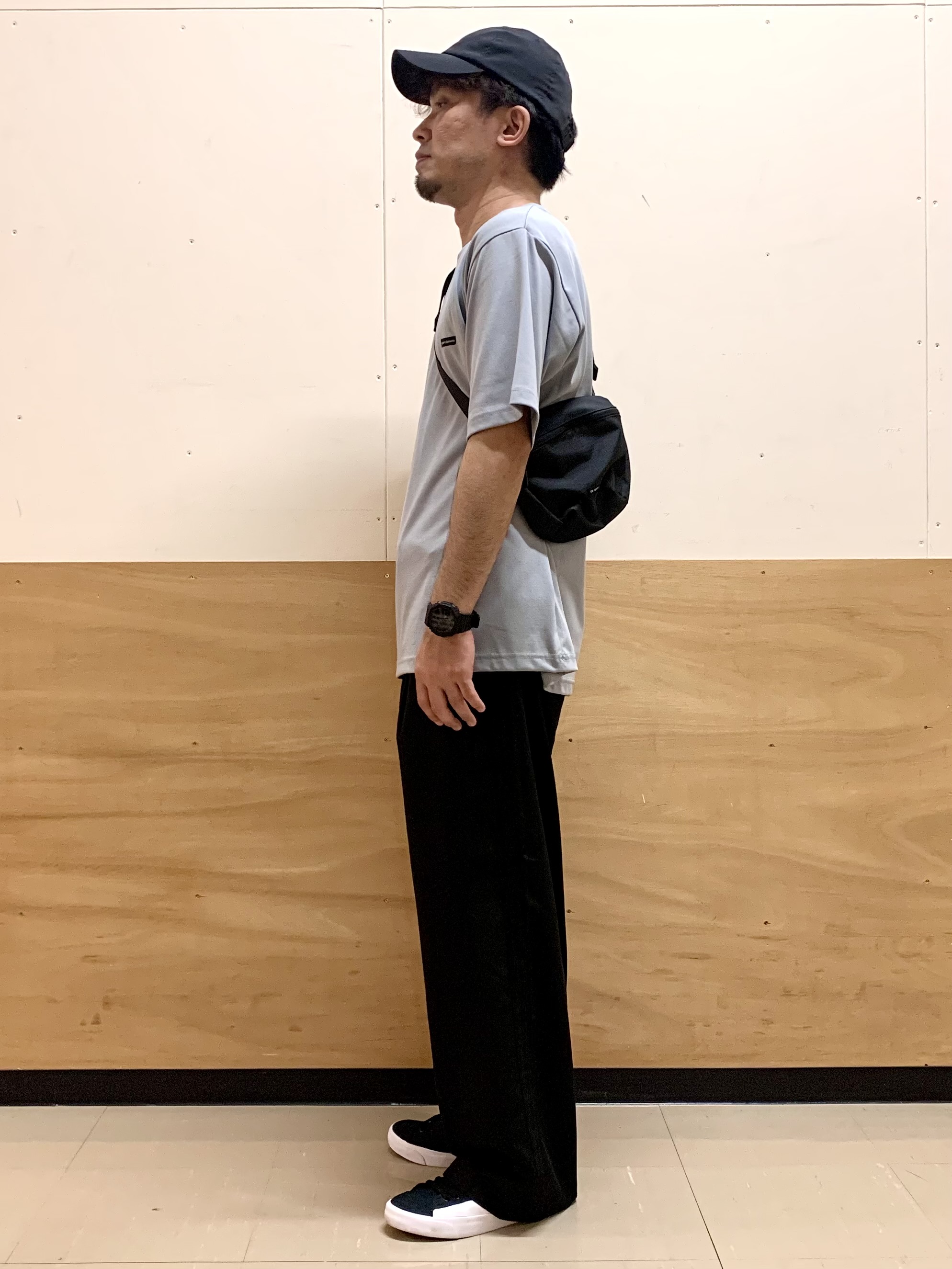 MATUさんの「THE SHOP TK｜ワンポイント刺繍 半袖Tシャツ 洗濯機OK」を使ったコーディネート