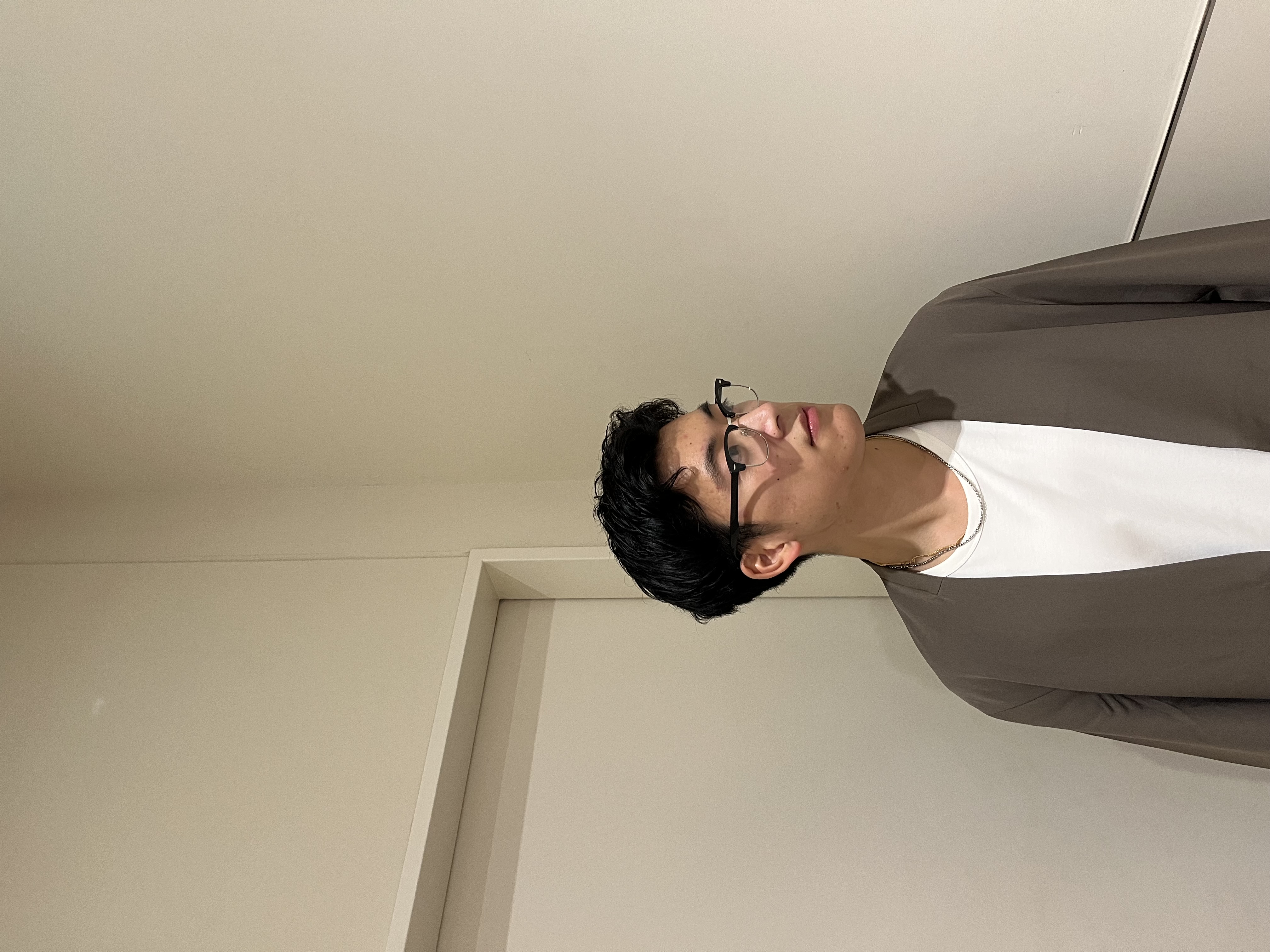 RITSUKIさんの「tk.TAKEO KIKUCHI｜【360度ストレッチ】smart shiftシリーズ ノーカラージャケット」を使ったコーディネート