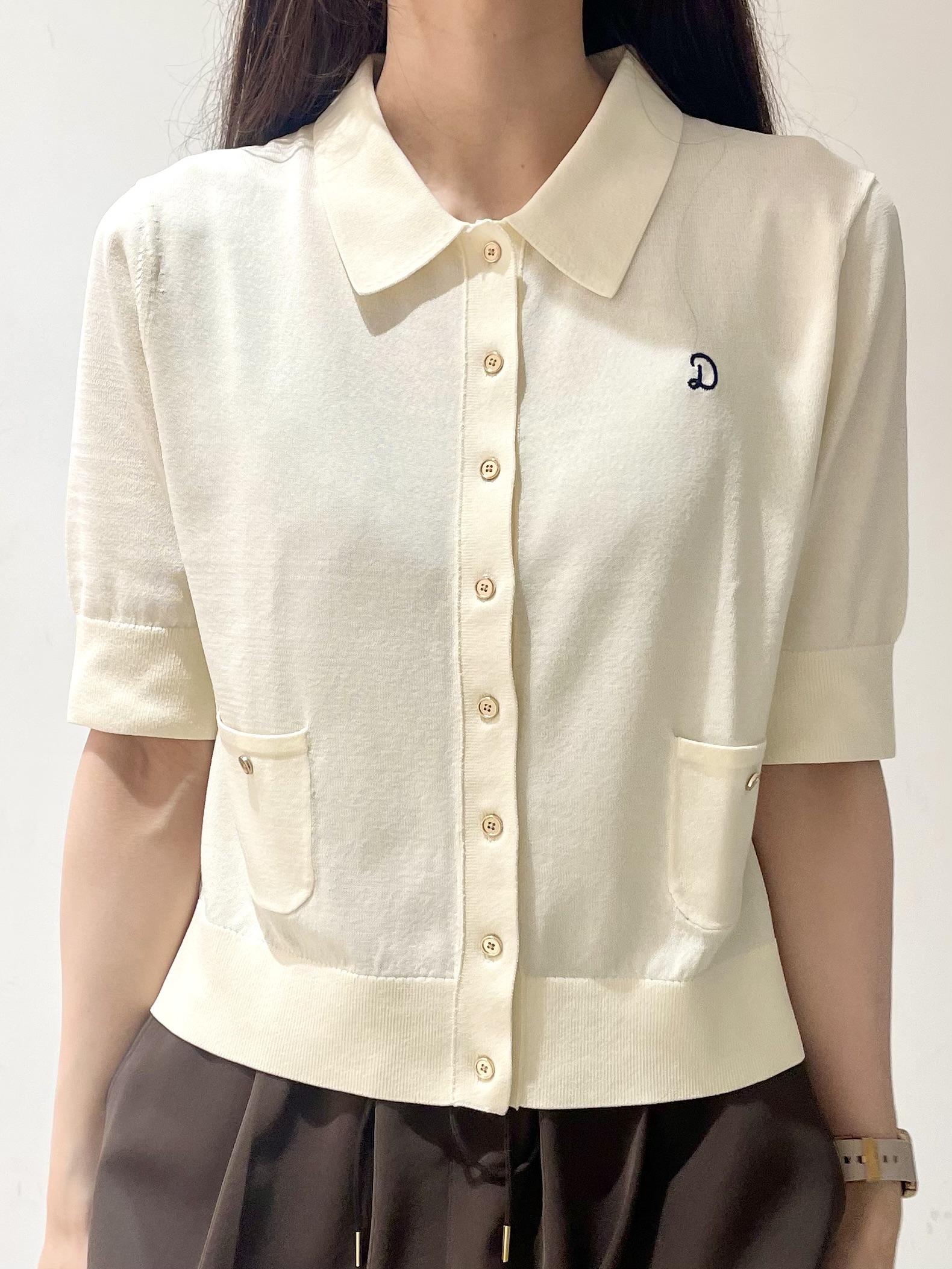 ことさんの「DRESSTERIOR｜UV接触冷感シアーカーディガン」を使ったコーディネート