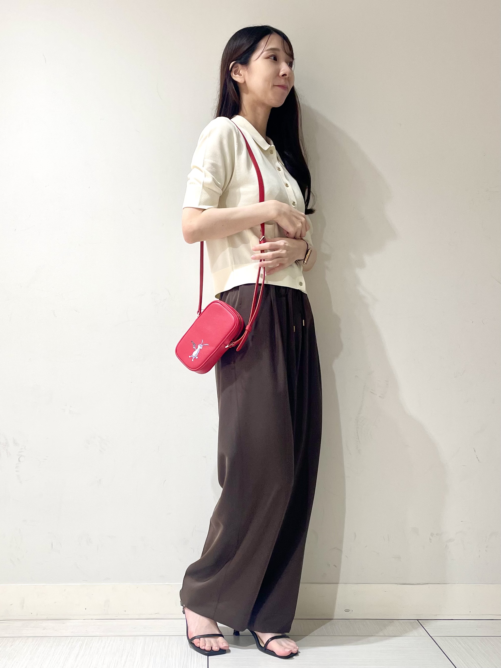 ことさんの「DRESSTERIOR｜UV接触冷感シアーカーディガン」を使ったコーディネート