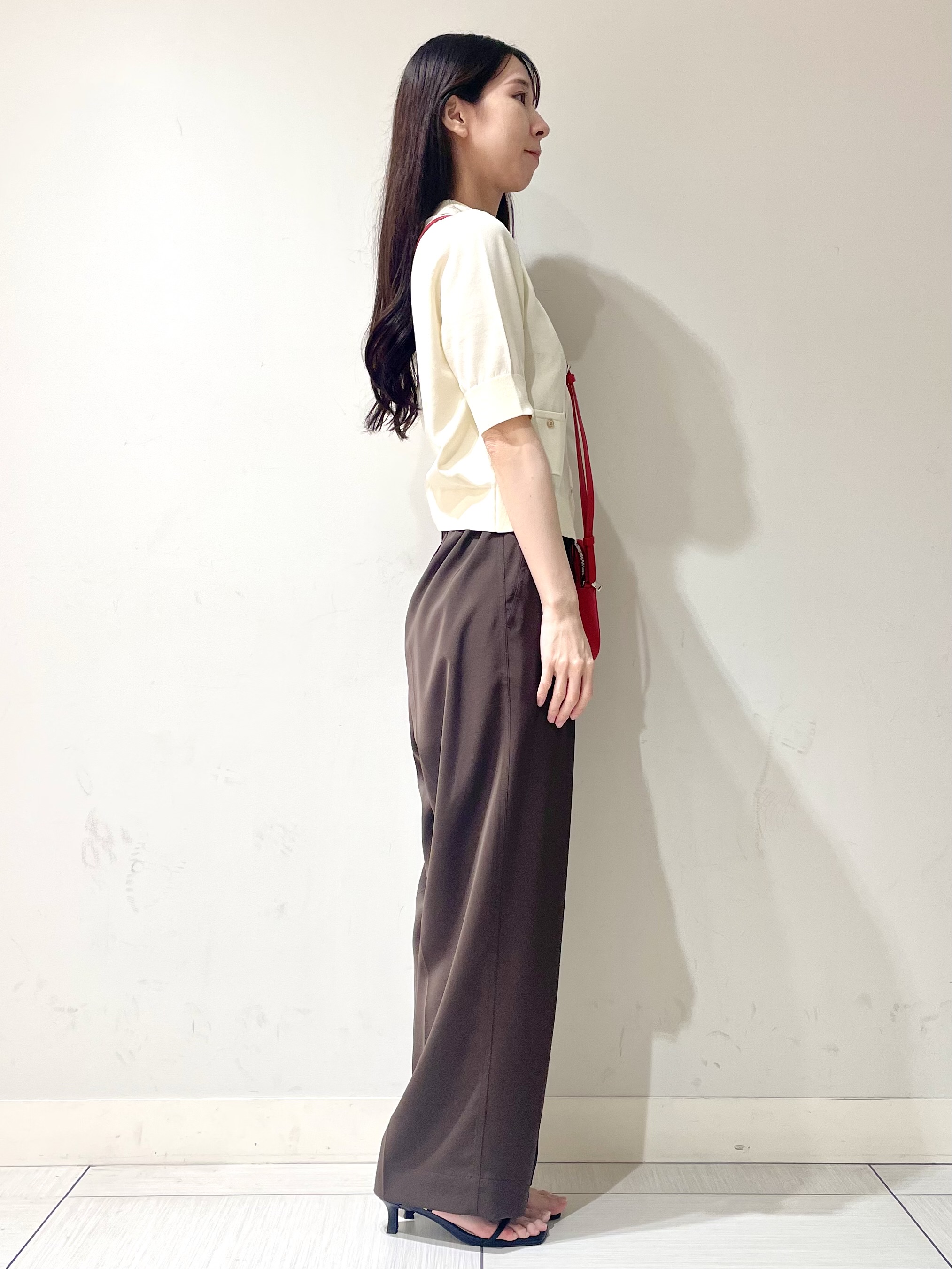 ことさんの「DRESSTERIOR｜UV接触冷感シアーカーディガン」を使ったコーディネート