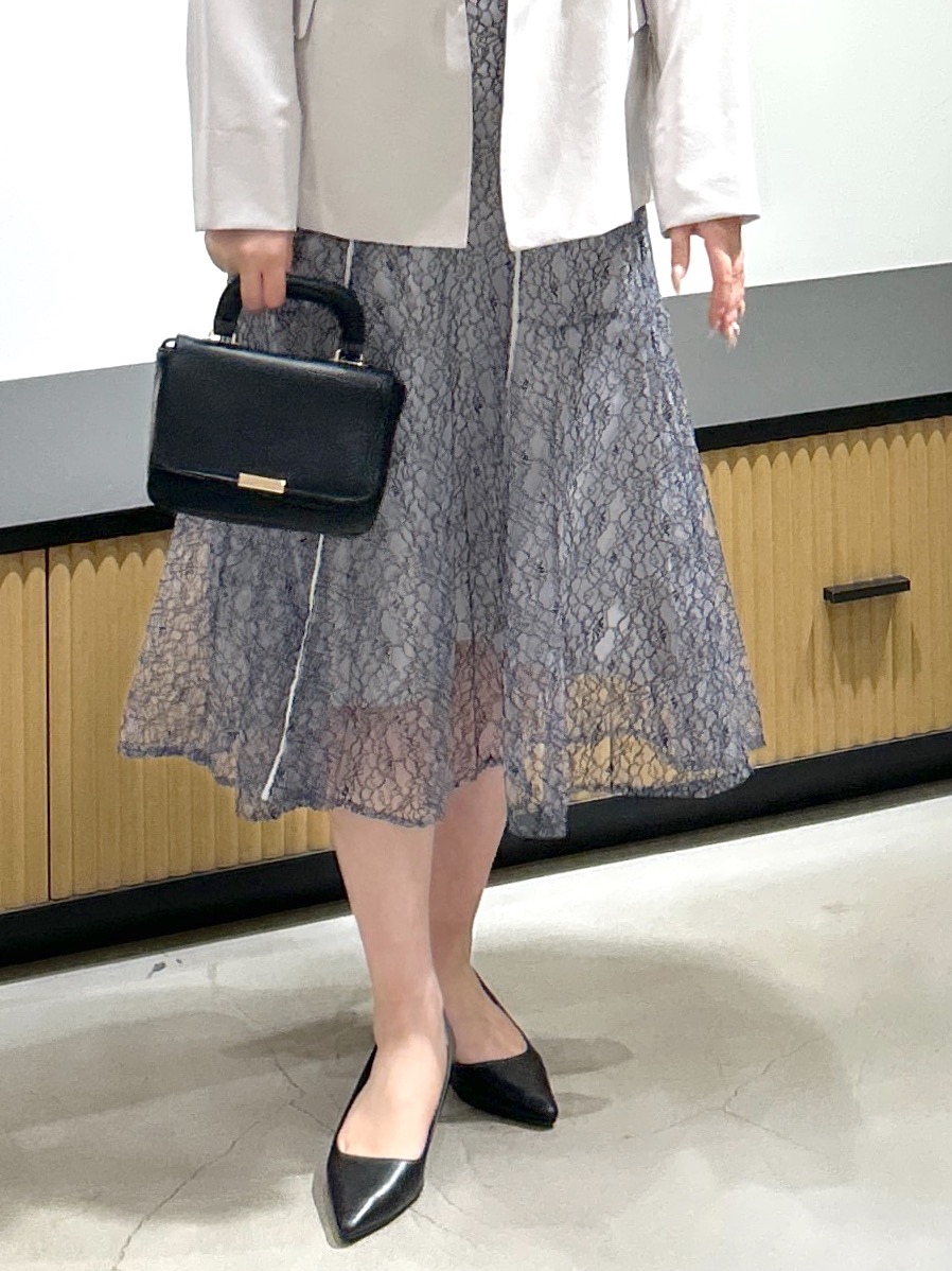 sayaさんの「OPAQUE.CLIP｜《再入荷》ダブルブレストテーラードジャケット【接触冷感／吸水速乾／イージーアイロン／防シワ／洗濯機O」を使ったコーディネート