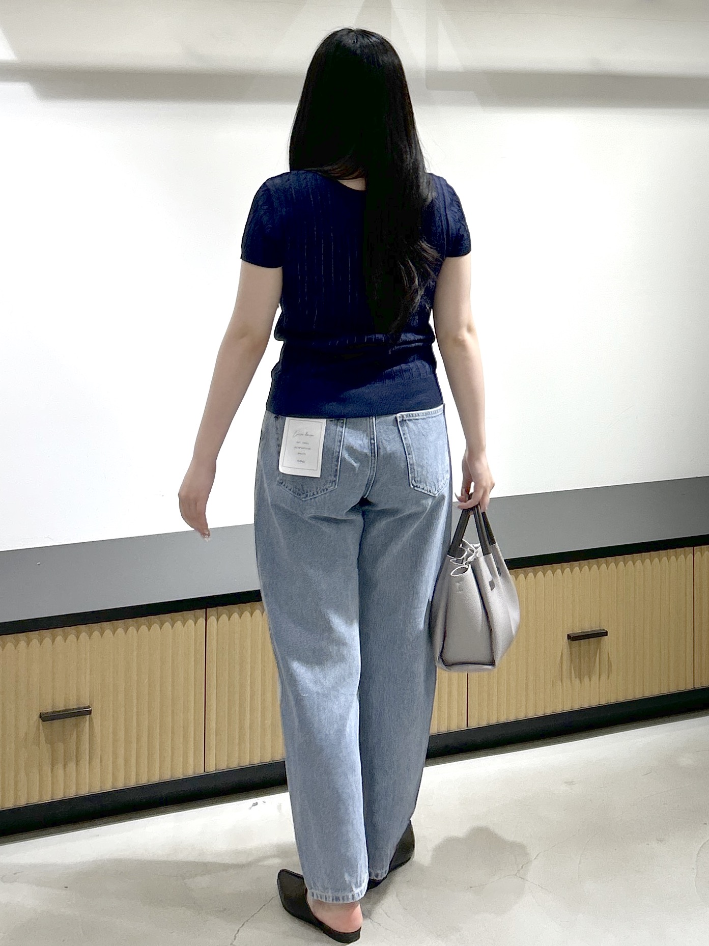 sayaさんの「OPAQUE.CLIP｜前後2wayケーブルコンパクトニット【洗濯機OK／抗ピル】」を使ったコーディネート