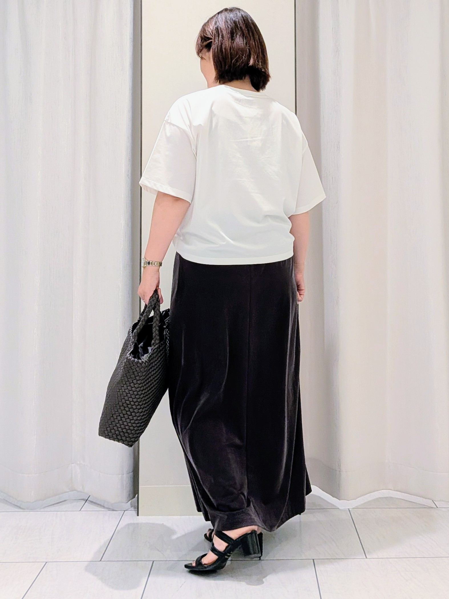 Onumaさんの「UNTITLED｜ストライプシャツ」を使ったコーディネート