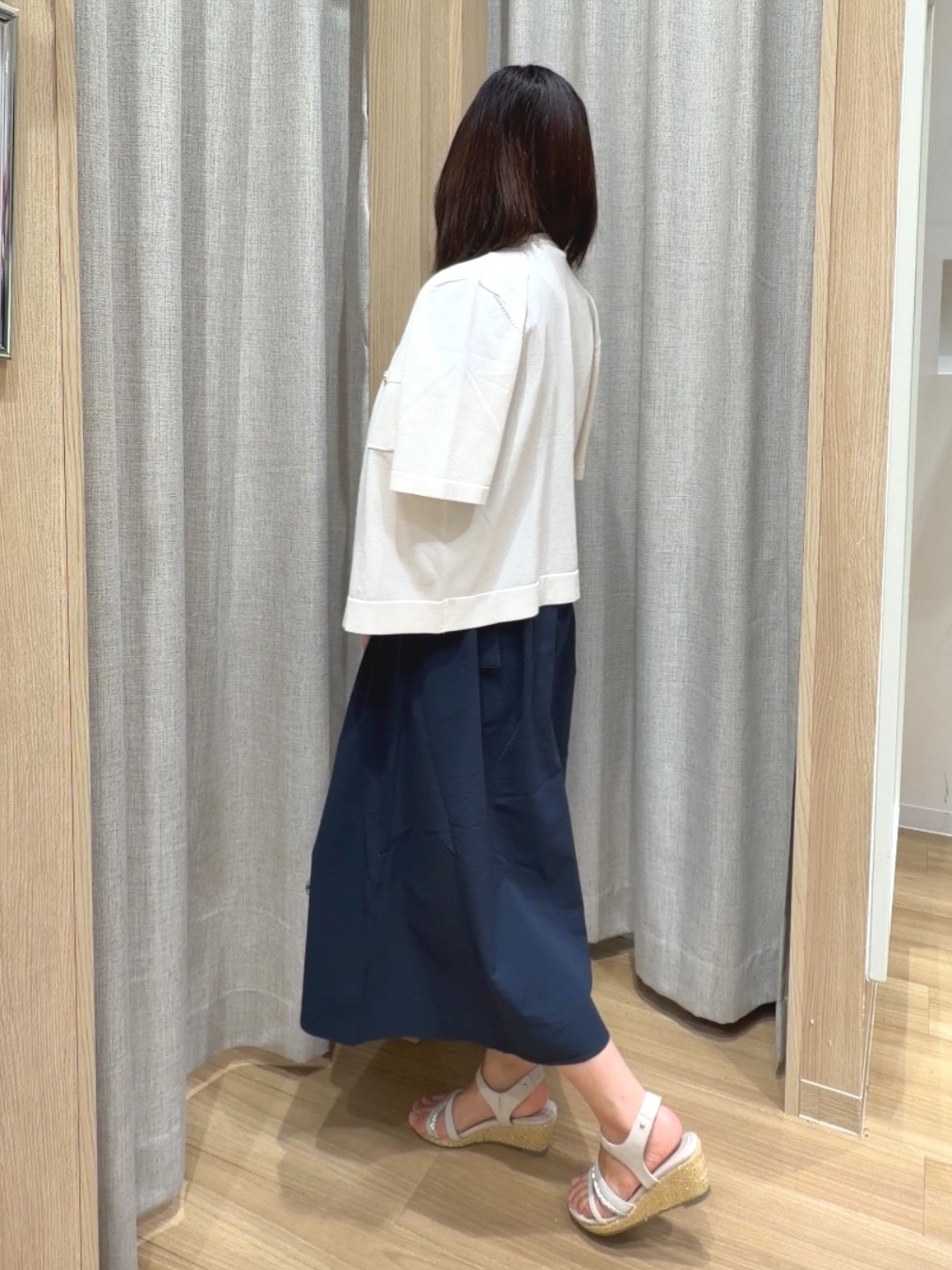 Fumikaさんの「grove｜【ひんやり・UV・洗濯機◎】上品コットン混カーディガン」を使ったコーディネート