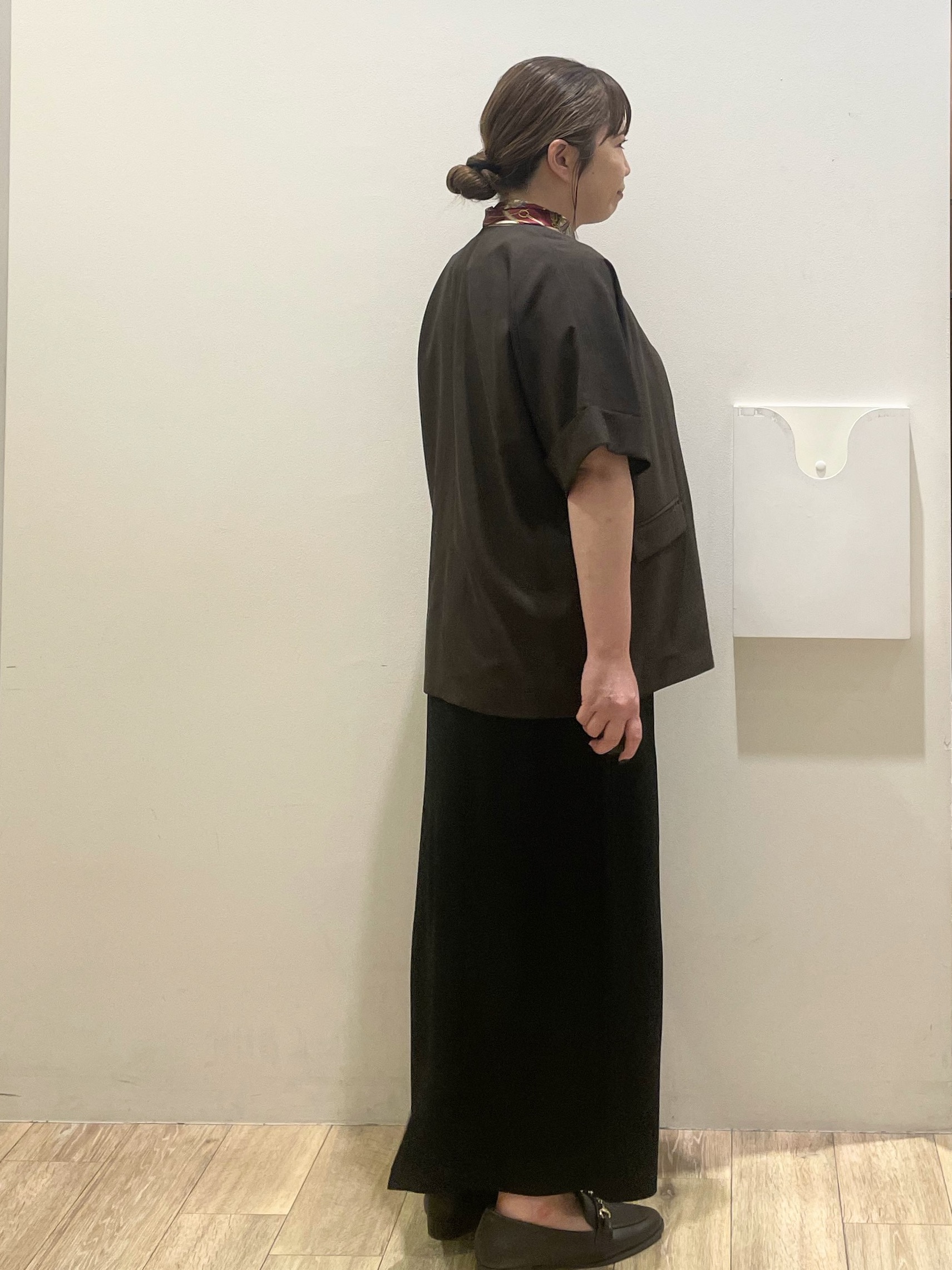 Keiさんの「index｜【接触冷感／吸水速乾／通気性】リネンライクジャケット《防シワ／洗濯機OK》」を使ったコーディネート