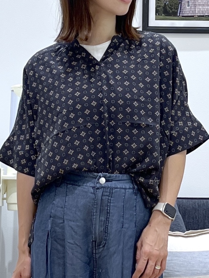 canaさんの「Dessin｜テンセルデニム タックワイドパンツ」を使ったコーディネート