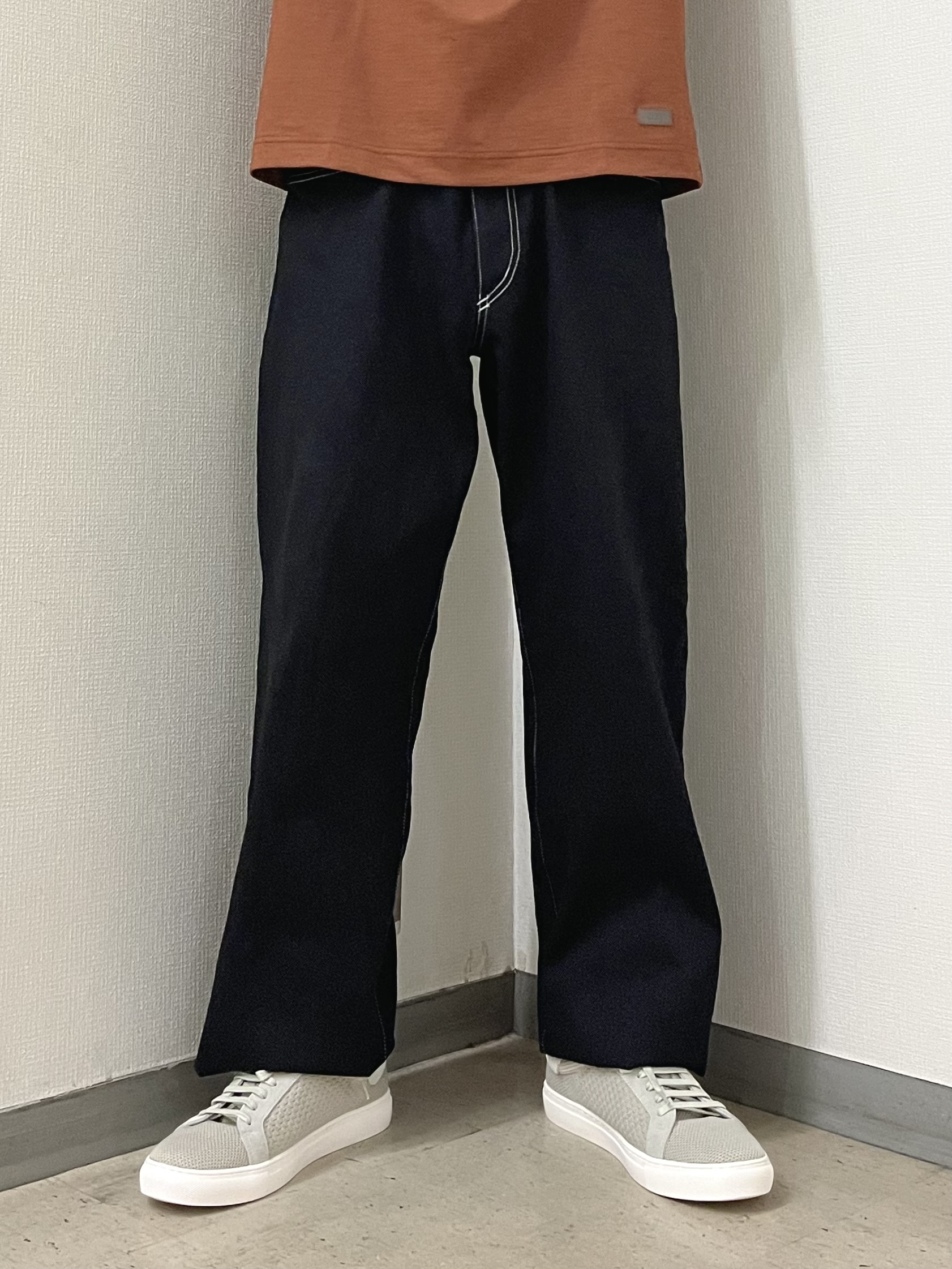 URAさんの「TAKEO KIKUCHI｜リネン ライク ポンチ プルオーバー」を使ったコーディネート