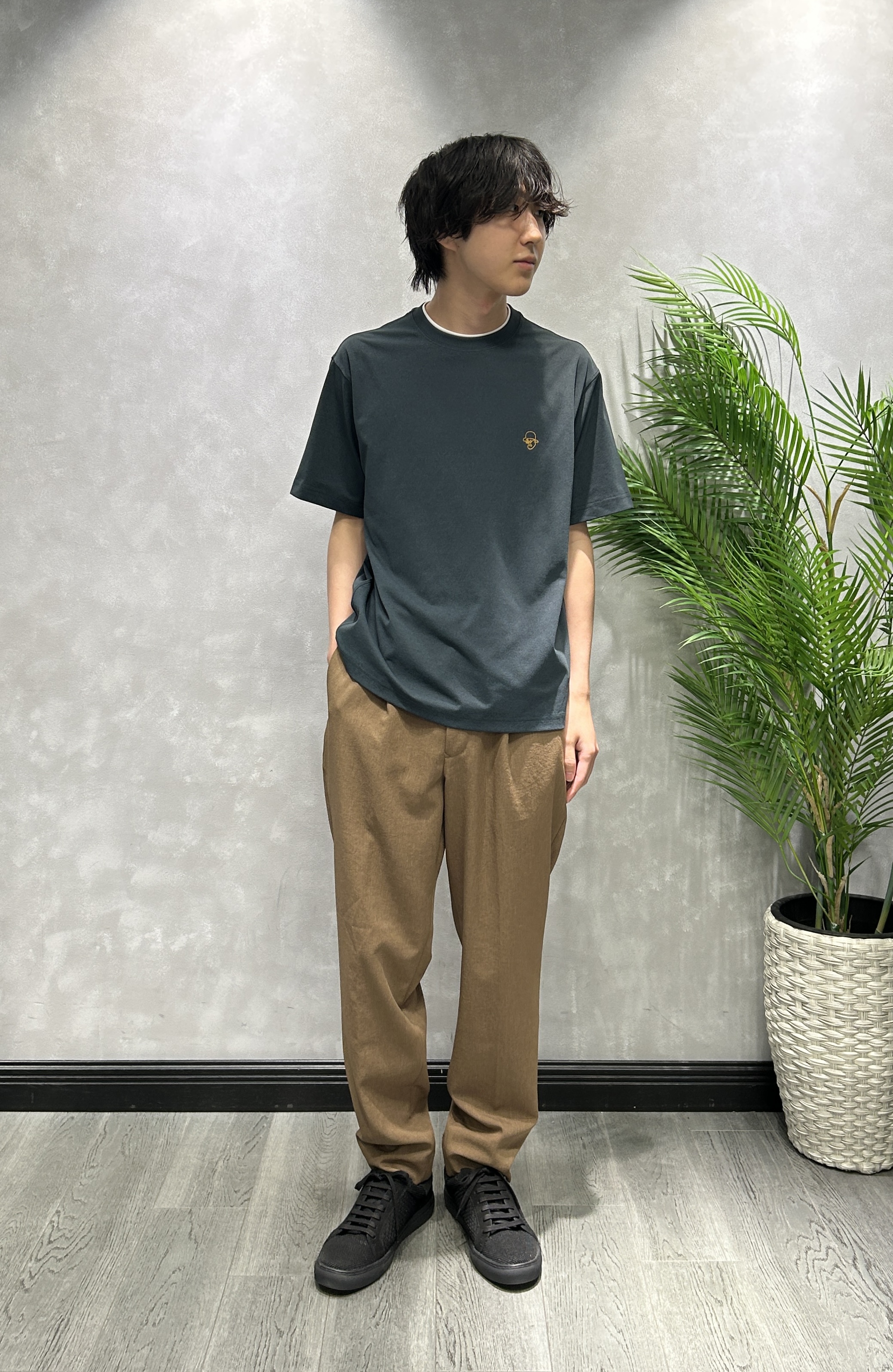 ruiさんの「TAKEO KIKUCHI｜【Begin5月号掲載/通気性】トリコットサッカー ジャケット」を使ったコーディネート