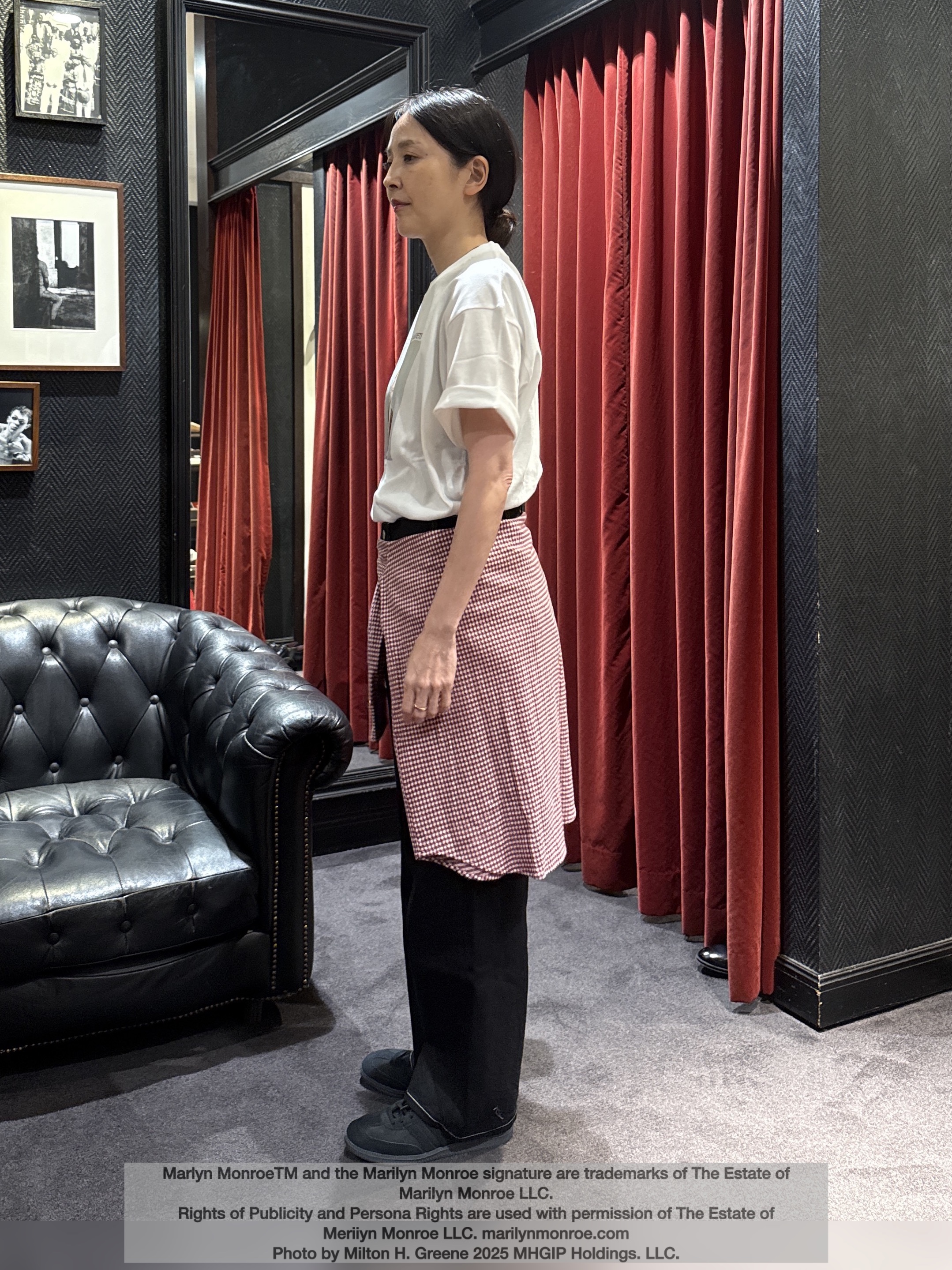 神野（jinno）さんの「TAKEO KIKUCHI｜【別注】マリリン・モンロー/フォトTシャツ」を使ったコーディネート