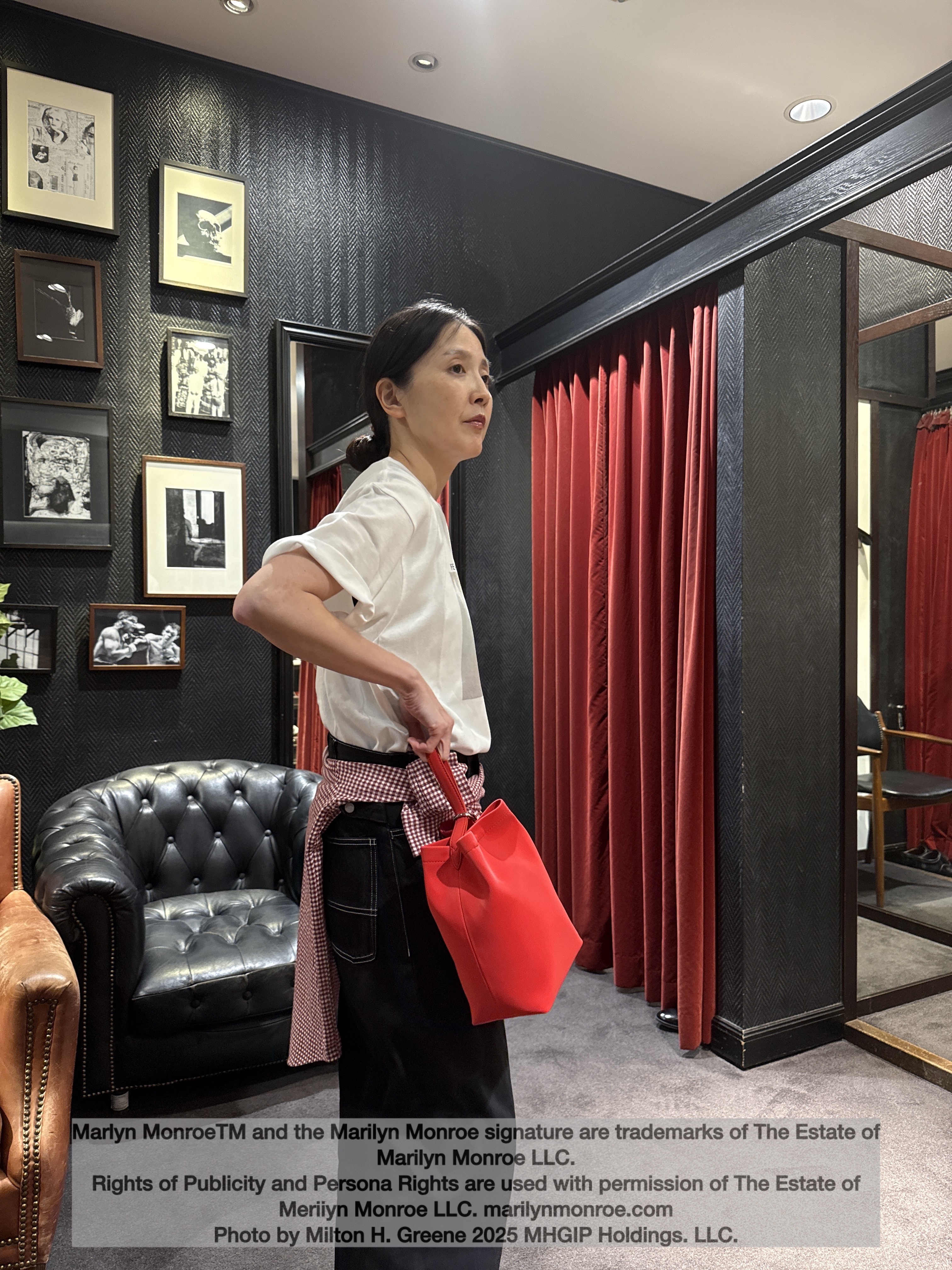 神野（jinno）さんの「TAKEO KIKUCHI｜【別注】マリリン・モンロー/フォトTシャツ」を使ったコーディネート