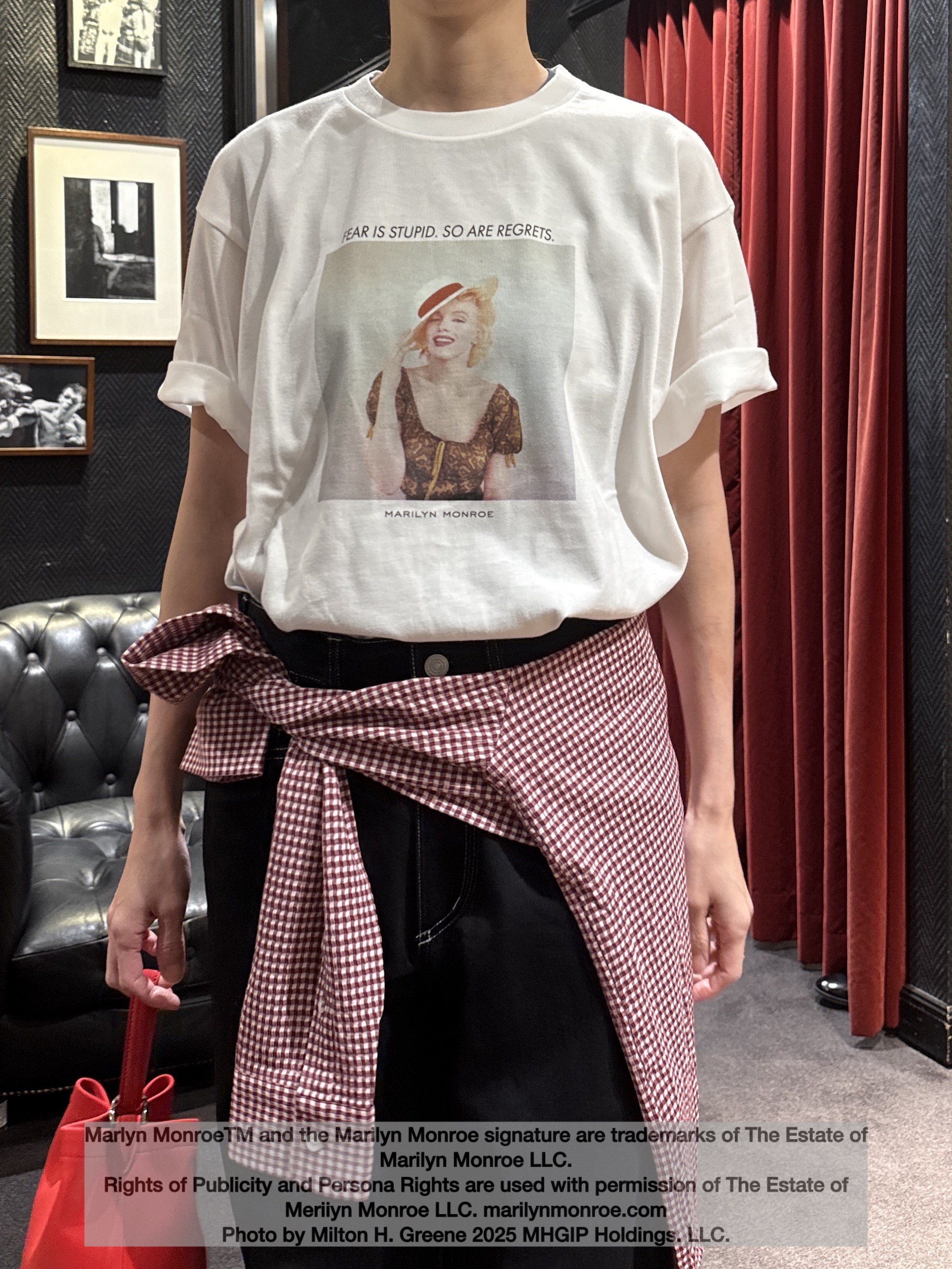 神野（jinno）さんの「TAKEO KIKUCHI｜【別注】マリリン・モンロー/フォトTシャツ」を使ったコーディネート
