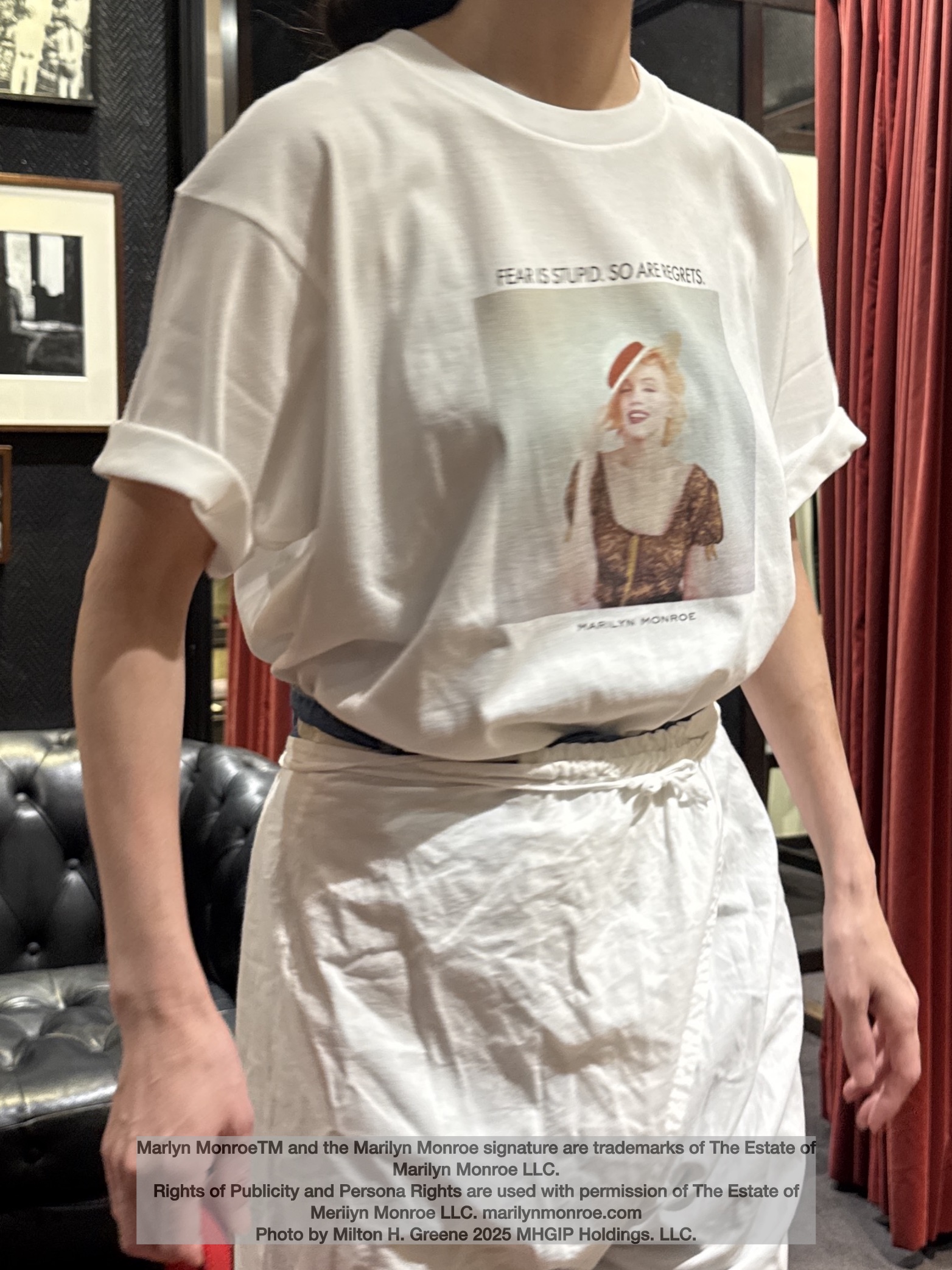 神野（jinno）さんの「TAKEO KIKUCHI｜【別注】マリリン・モンロー/フォトTシャツ」を使ったコーディネート