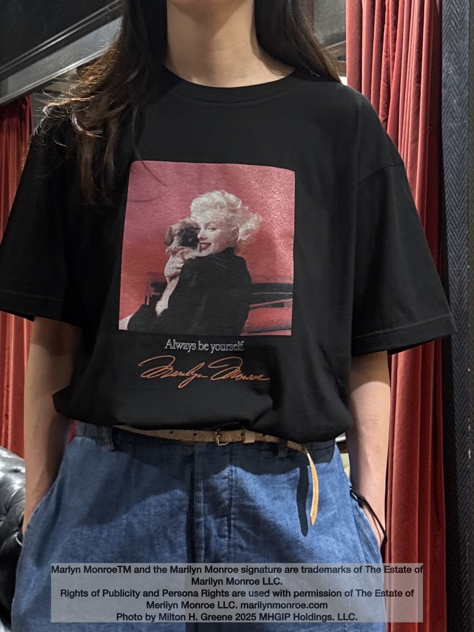 神野（jinno）さんの「TAKEO KIKUCHI｜【別注】マリリン・モンロー/フォトTシャツ」を使ったコーディネート