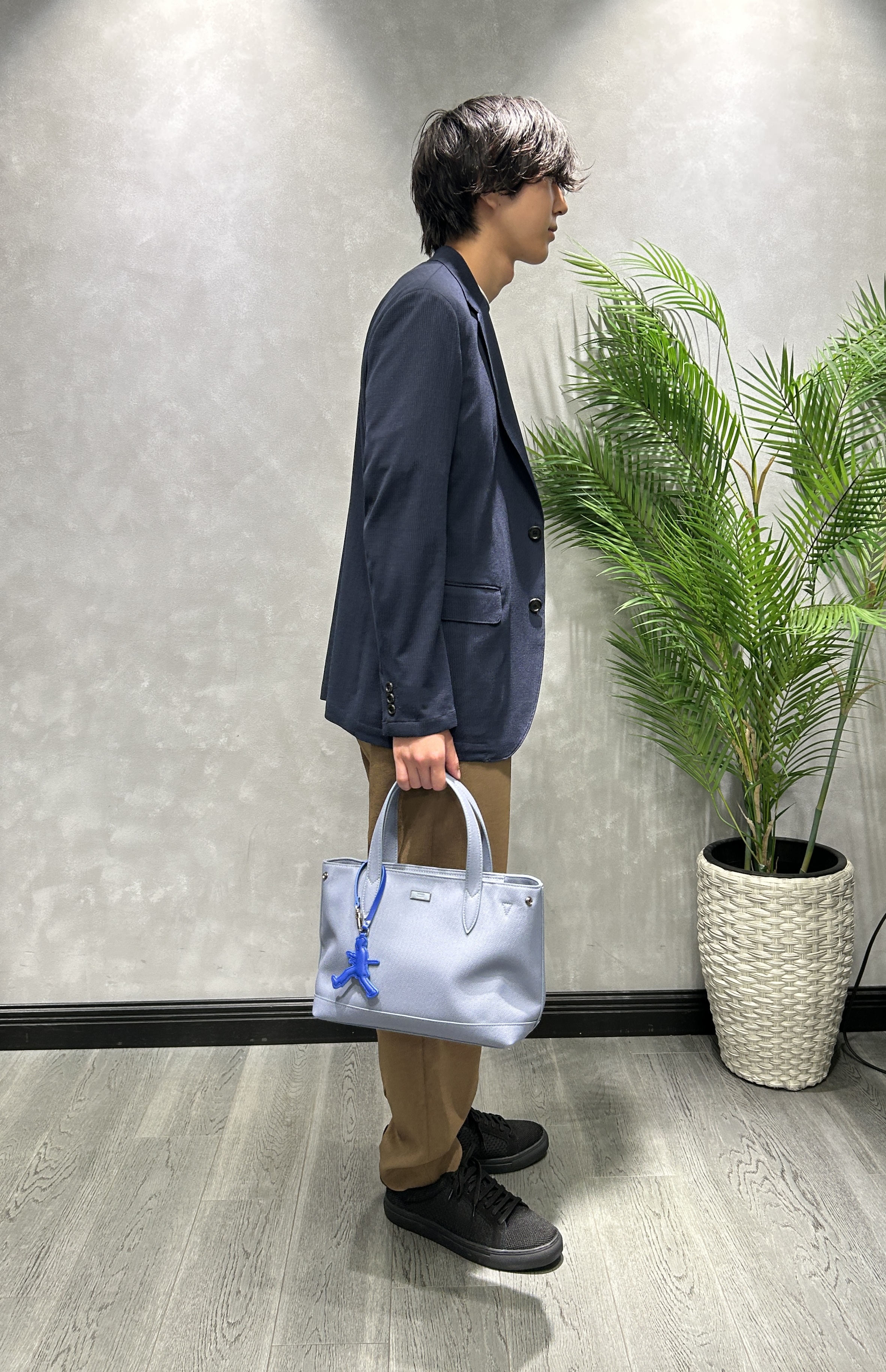 ruiさんの「TAKEO KIKUCHI｜【Begin5月号掲載/通気性】トリコットサッカー ジャケット」を使ったコーディネート
